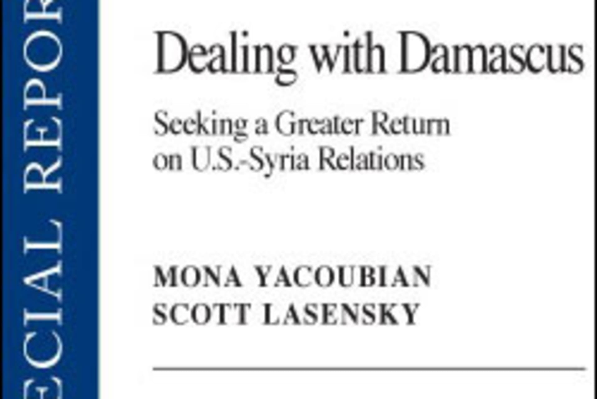 Dealing with Damascus