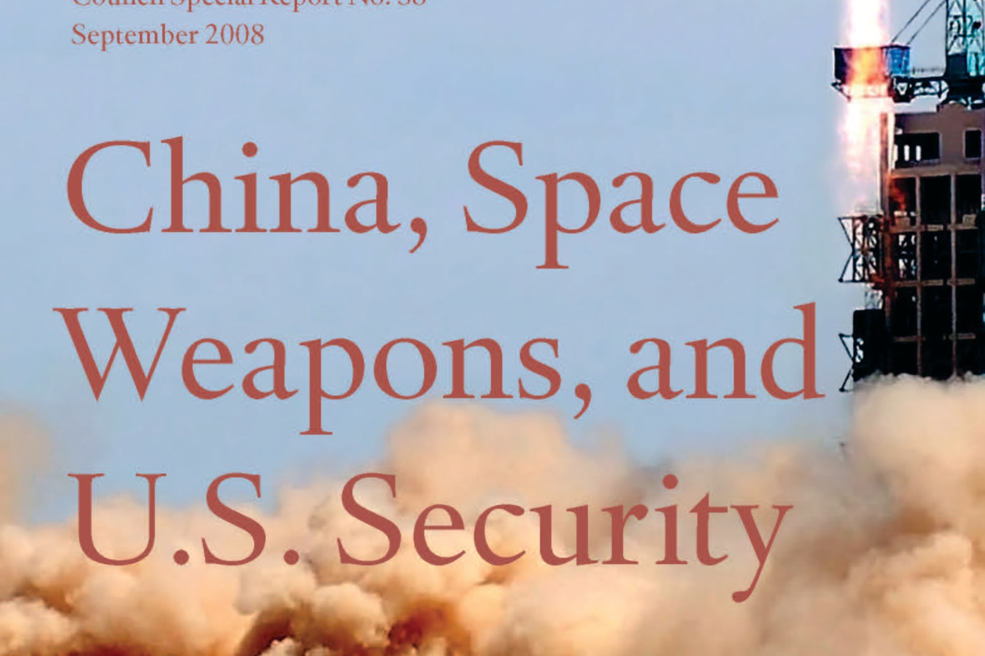 China, Space Weapons, and U.S. Security