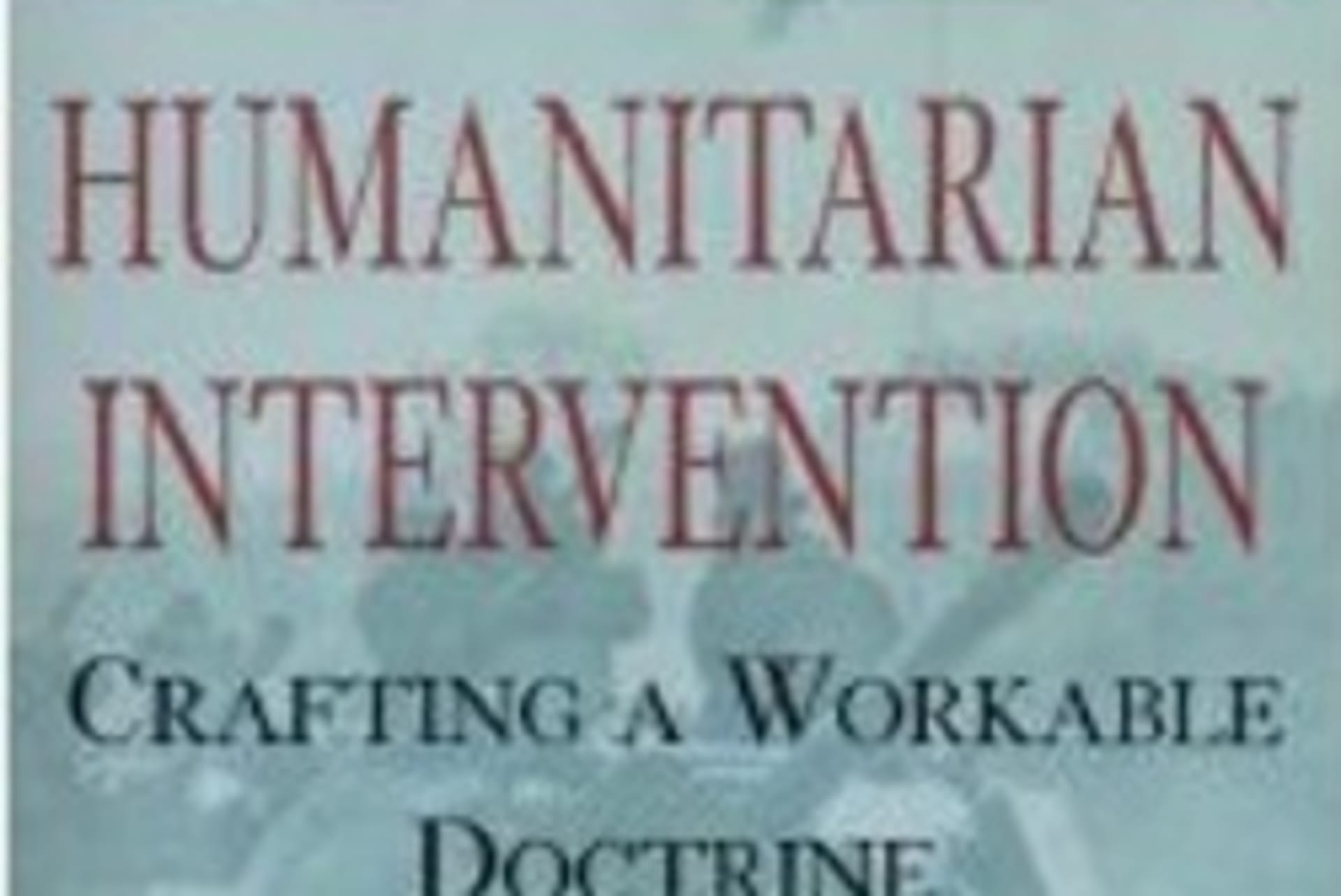 Humanitarian Intervention