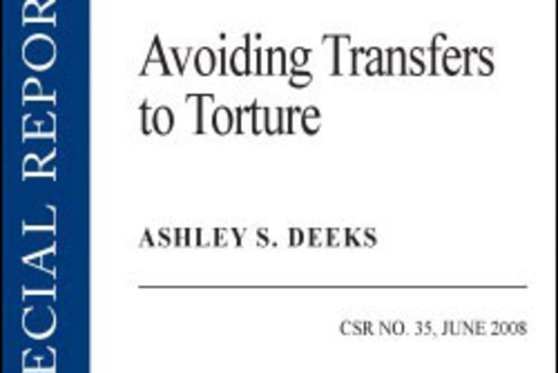 Avoiding Transfers to Torture