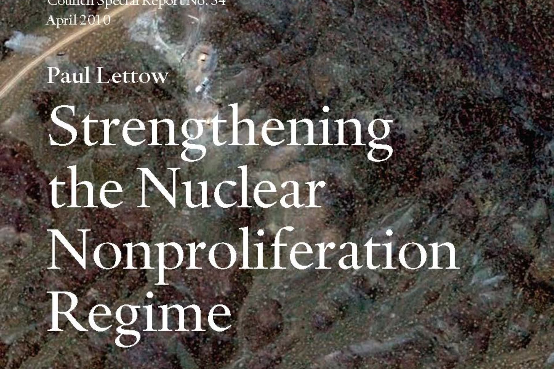 Strengthening the Nuclear Nonproliferation Regime
