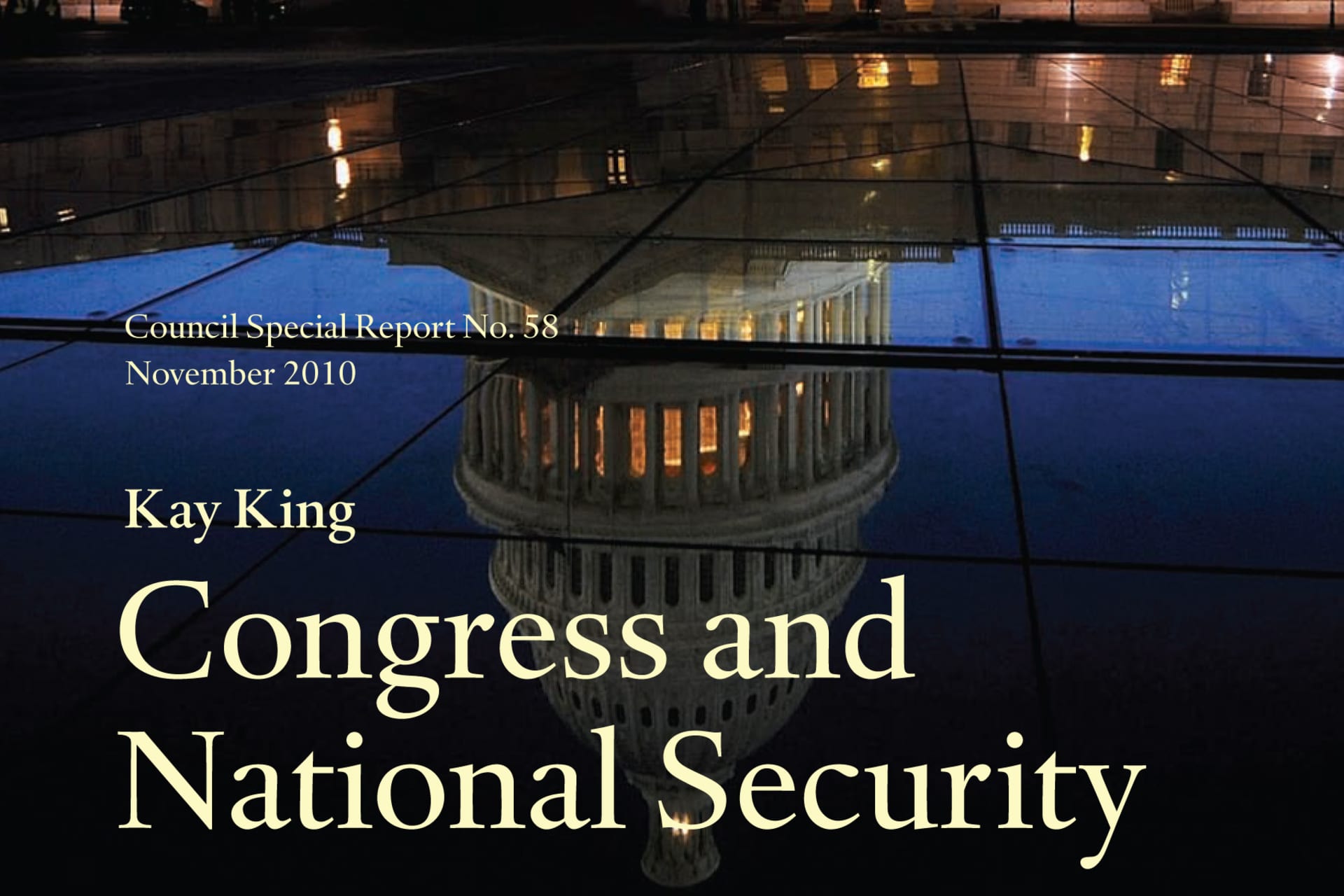 Congress and National Security