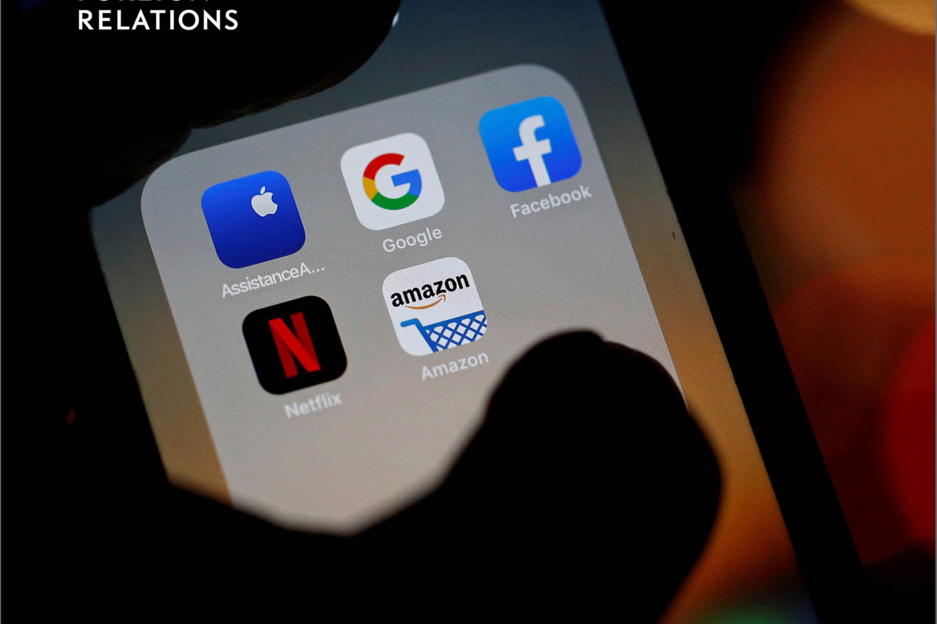 <p>Cover photo: A screen displays the logos of mobile apps for Google, Amazon, Facebook, Apple, and Netflix in this illustration picture taken December 3, 2019.</p>