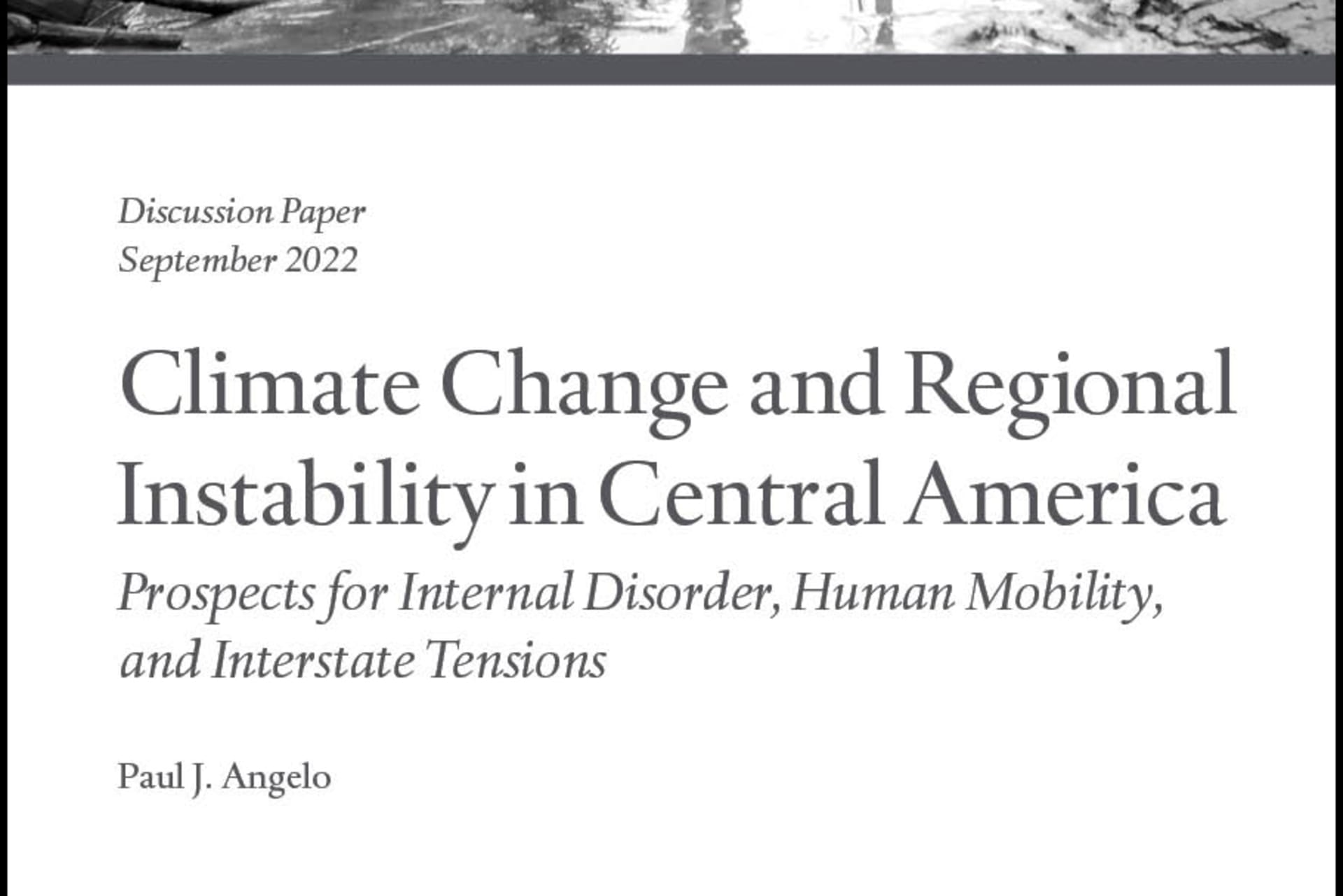 Angelo Climate Change Central America cover