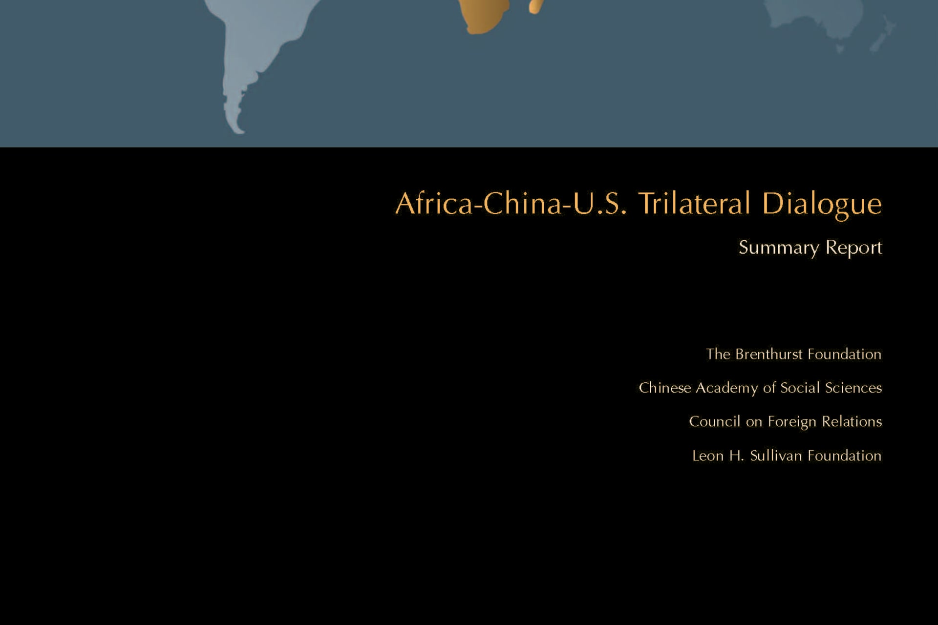 Africa-China-U.S. Trilateral Dialogue