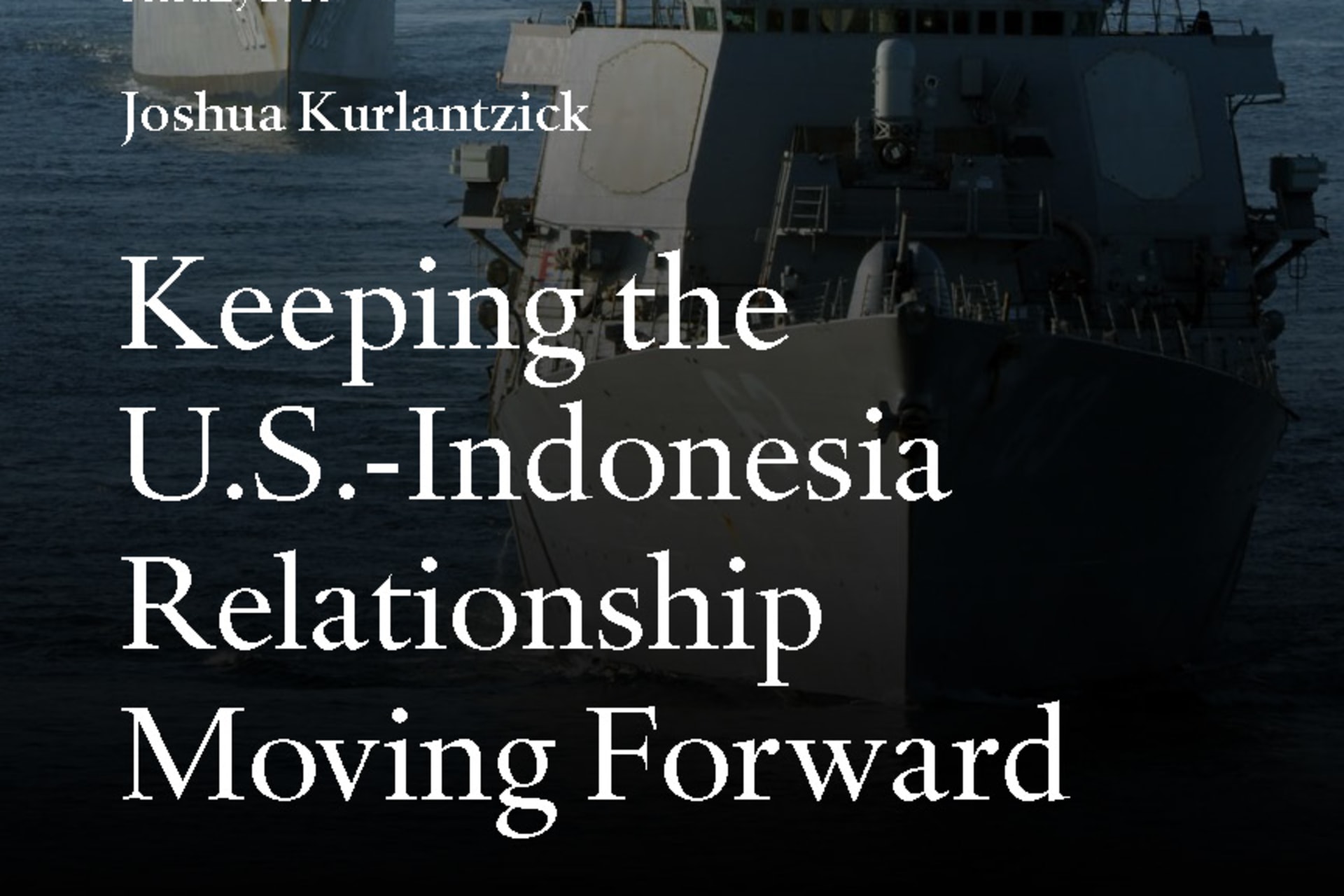 <p>The guided-missile destroyer USS Stethem leads a group of Indonesian navy ships in formation during a pass and review with the multipurpose amphibious assault ship USS Essex, in this photo dated November 20, 2011. </p>
