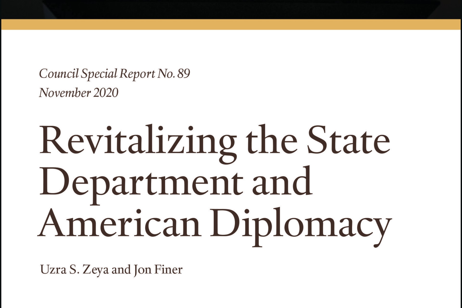 <p>A view of the State Department seal on the podium before Romanian President Klaus Iohannis and U.S. Secretary of State Rex Tillerson appeared for a photo opportunity at the State Department on June 9, 2017, in Washington, DC.</p>