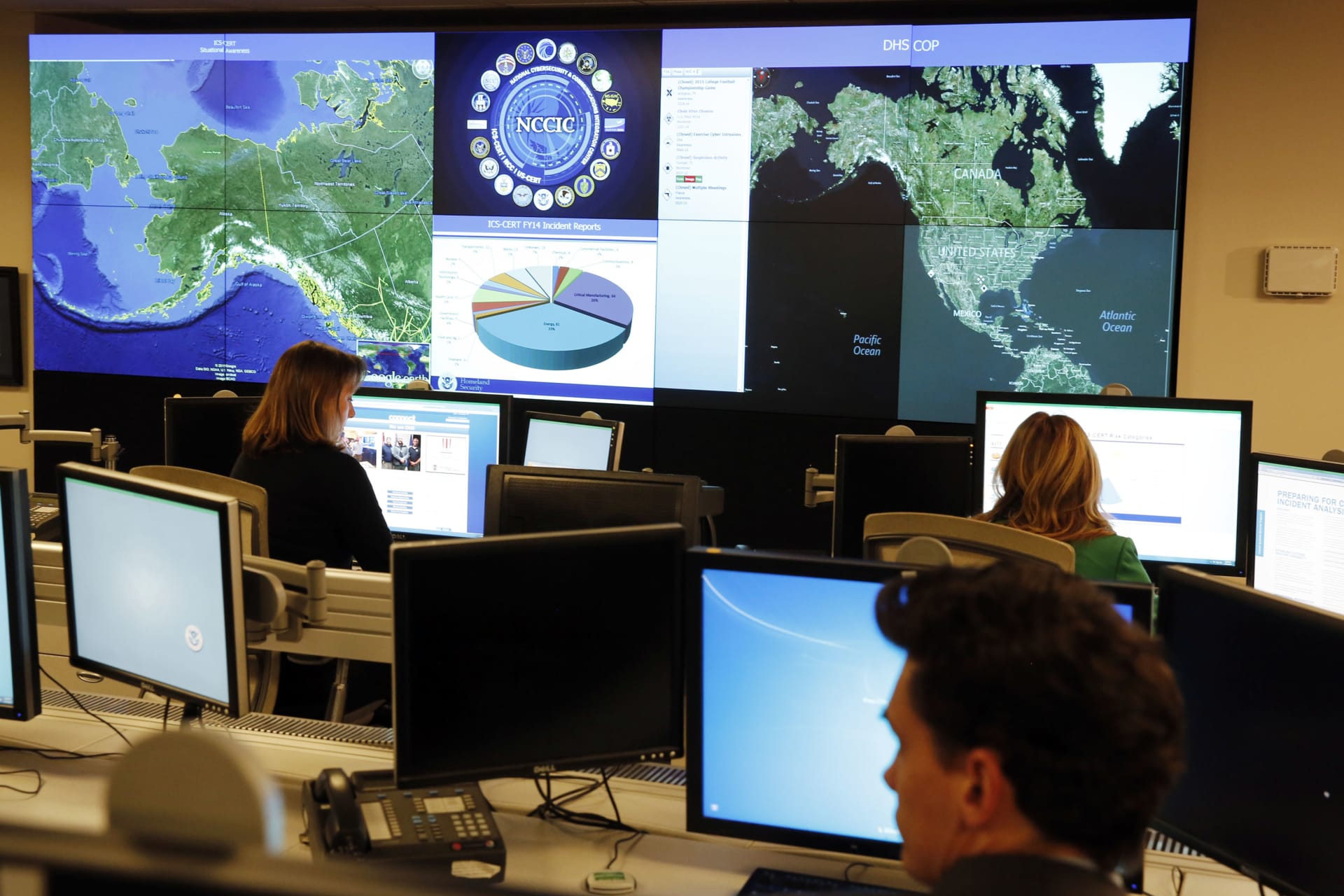 Cyberattack on the US power grid