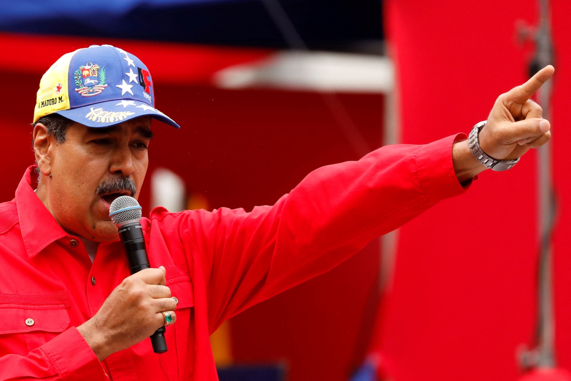 Photo of Venezuelan President Nicolas Maduro