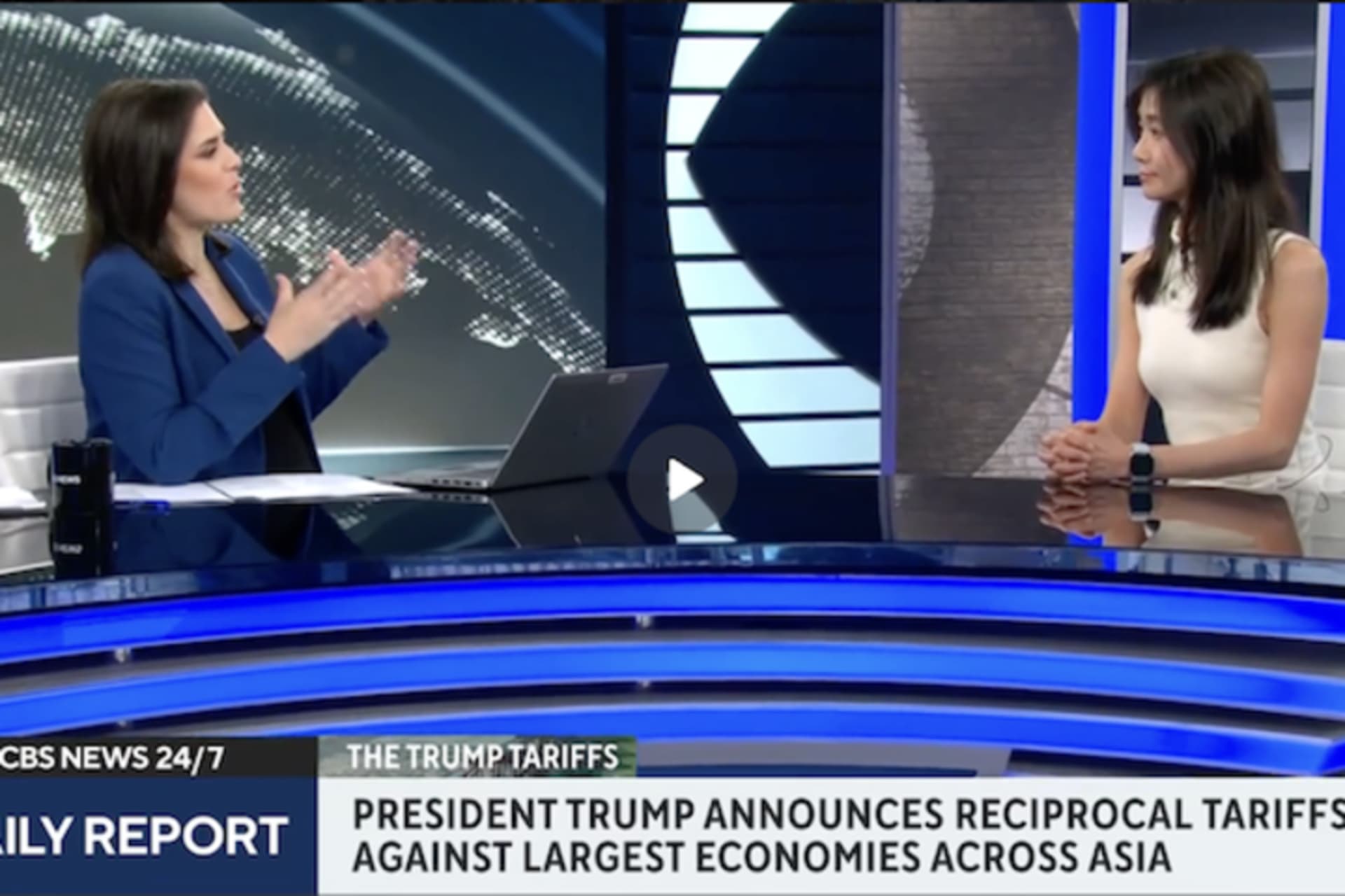 Zoe Liu on CBS News