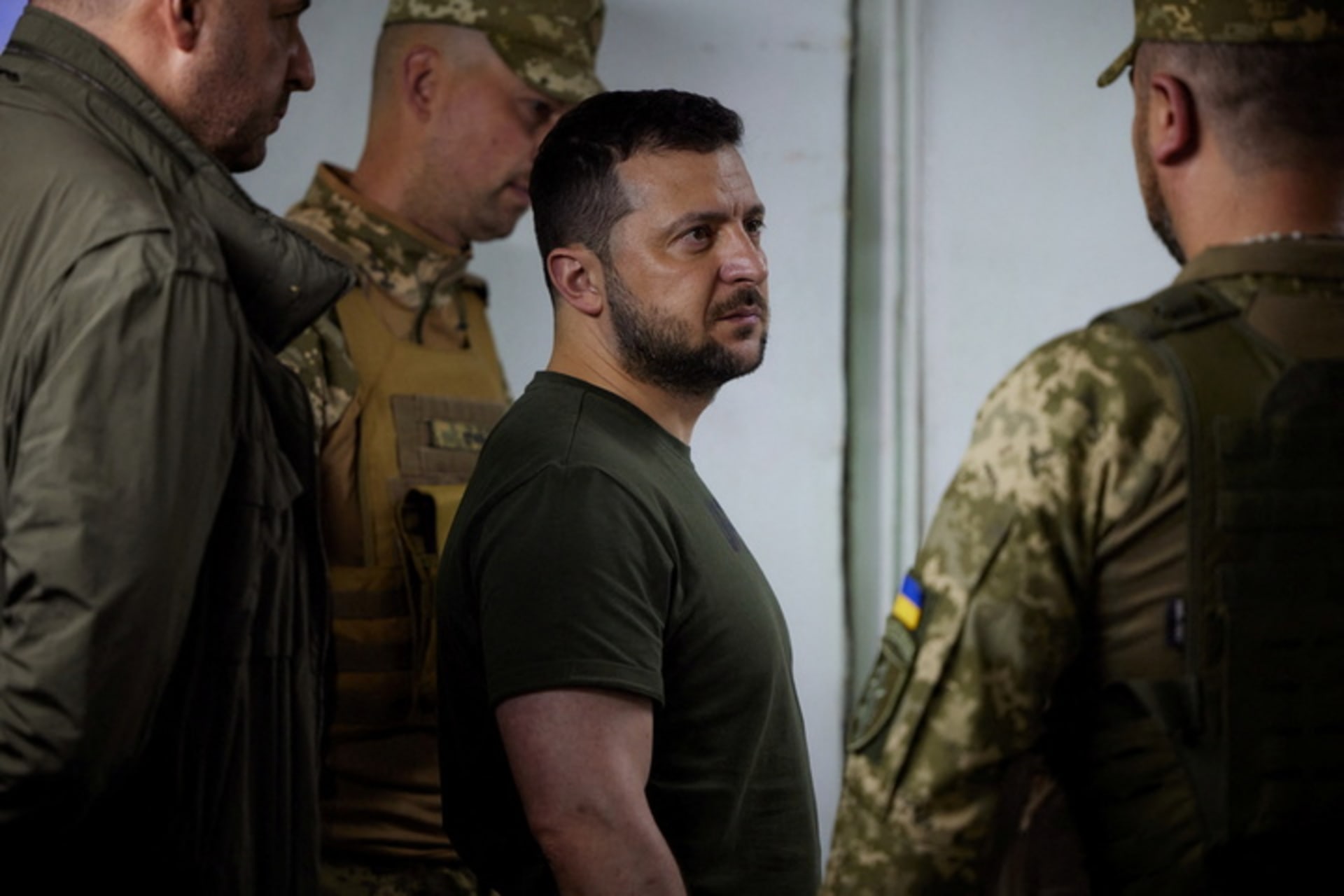 <p>Ukraine’s President Zelenskiy visits Donetsk region.</p>