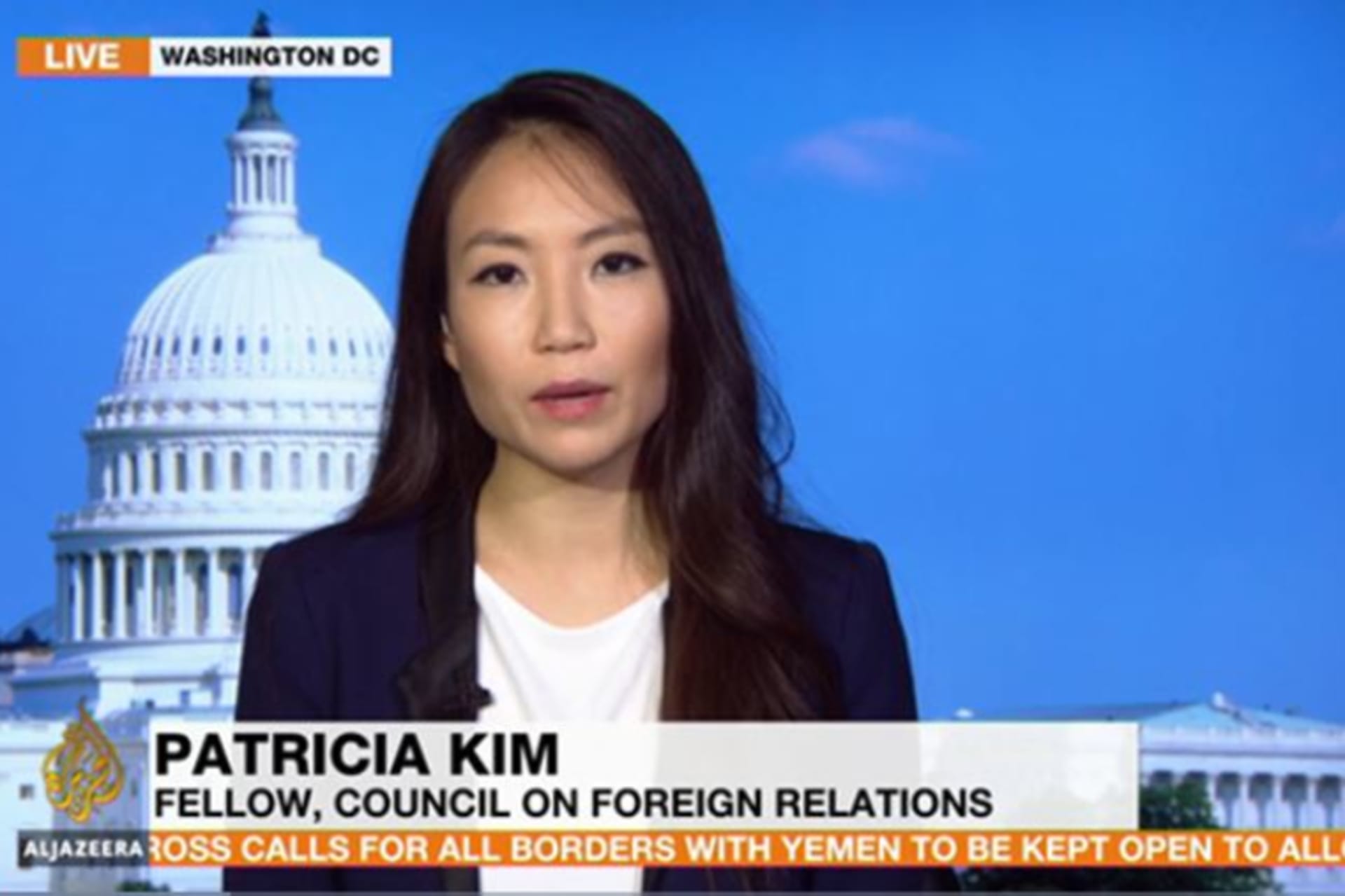 Kim on Al Jazeera on China Trip
