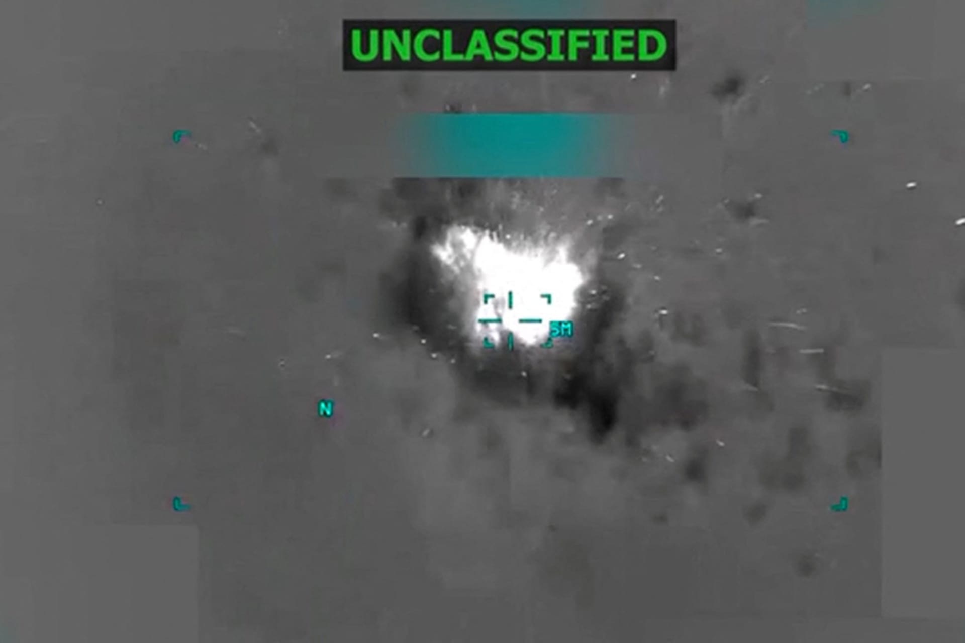<p>A boat burns off the coast of Venezuela in this screen grab taken from a video released October 14, 2025, depicting what U.S. President Donald Trump said on a post on Truth Social was a U.S. strike on a suspected drug-trafficking boat.</p>
