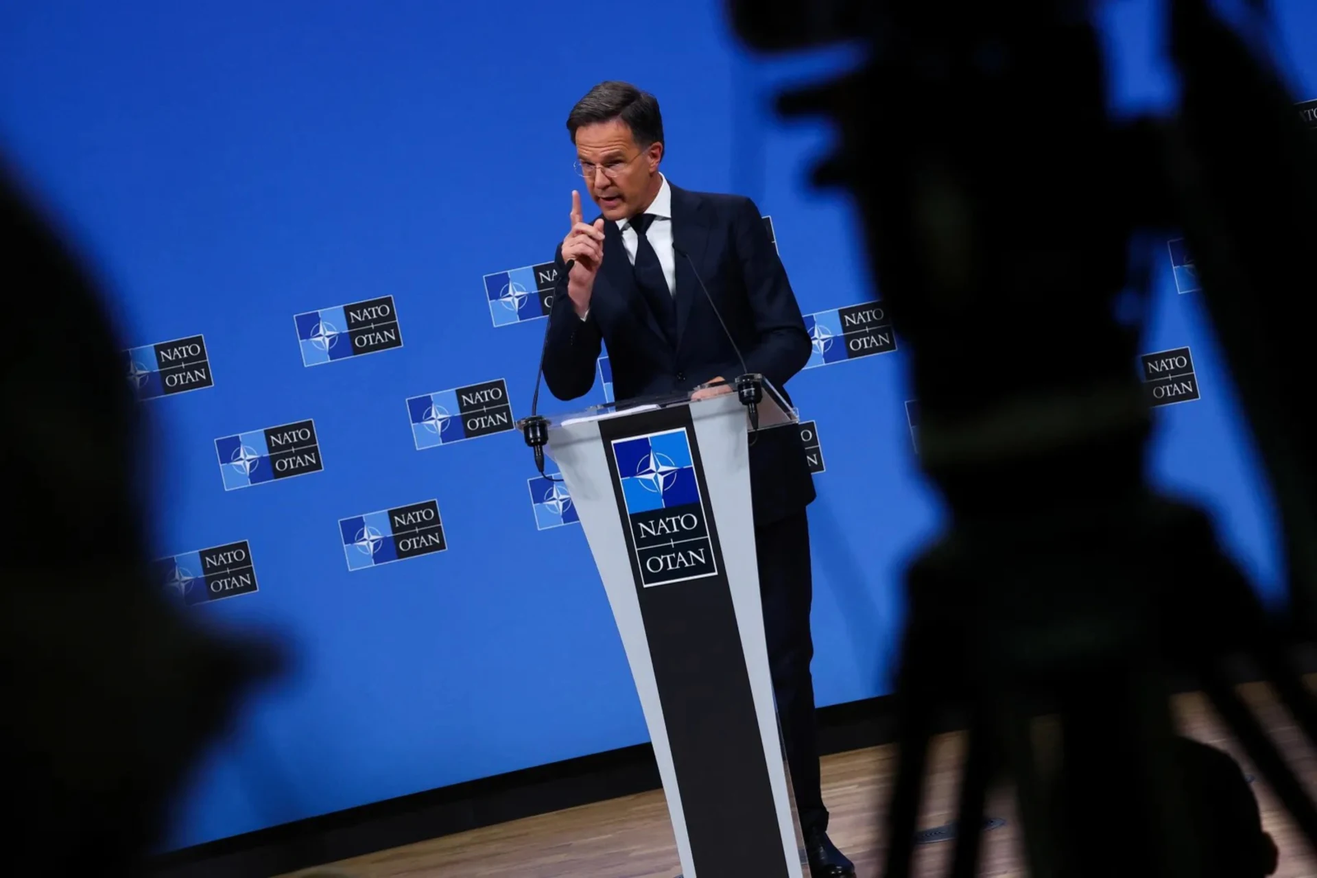 <p>NATO Secretary General Mark Rutte in Brussels, June 2025</p>

