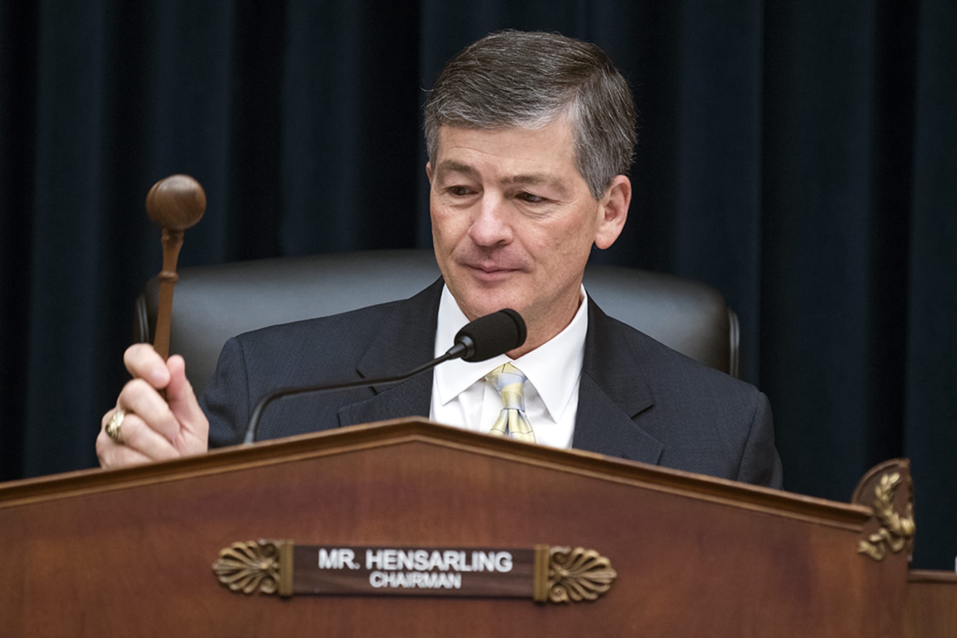 House Financial Services Committee Chairman Jeb Hensarling, the champion of the Dodd-Frank repeal effort. 