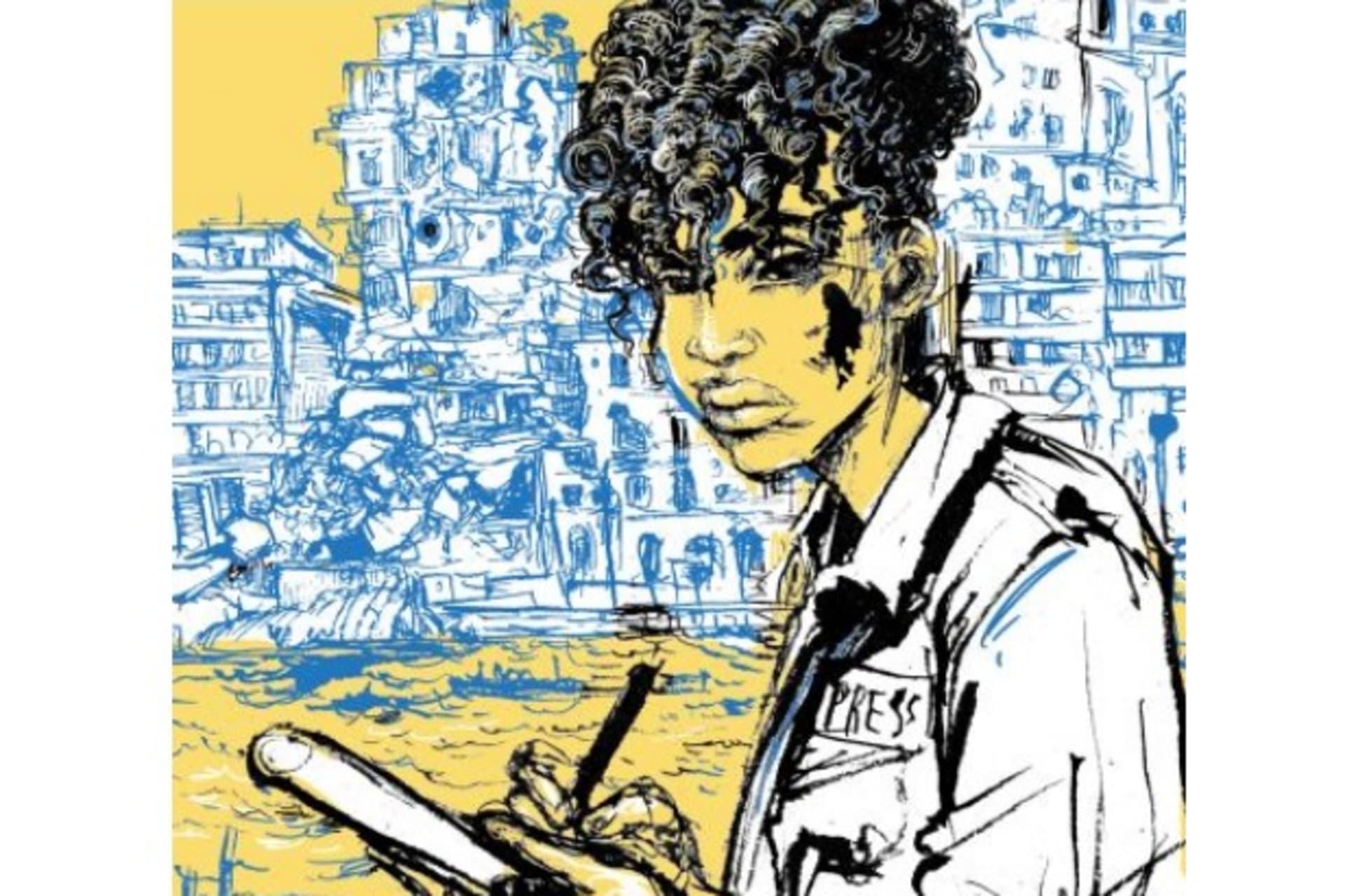 <p>Cover art from World Policy Journal’s 2016/2017 winter issue by Molly Crabapple.</p>
