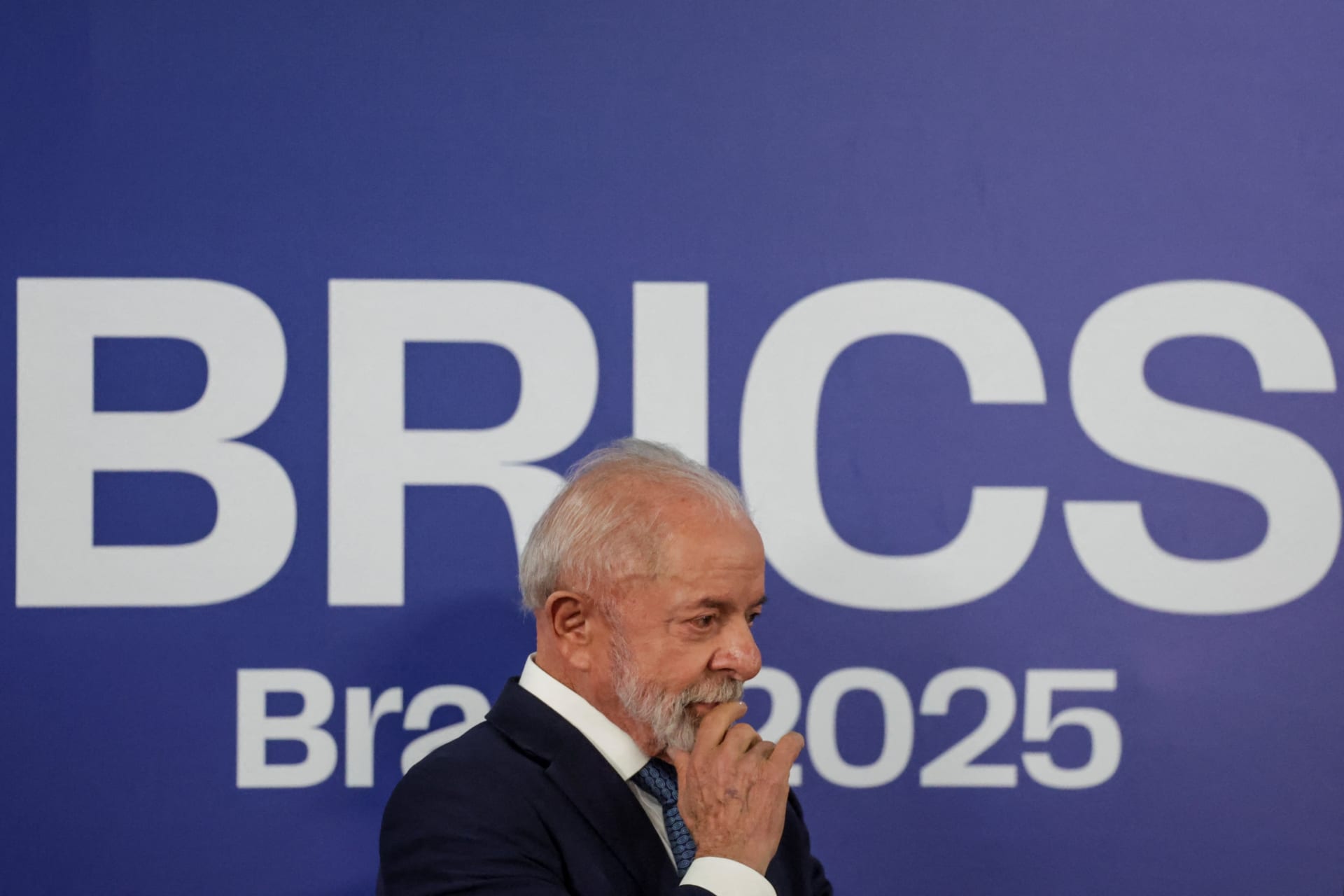 <p>Brazil’s President Luiz Inacio Lula da Silva listens at the BRICS Summit in Rio de Janeiro, Brazil on July 7, 2025. </p>
