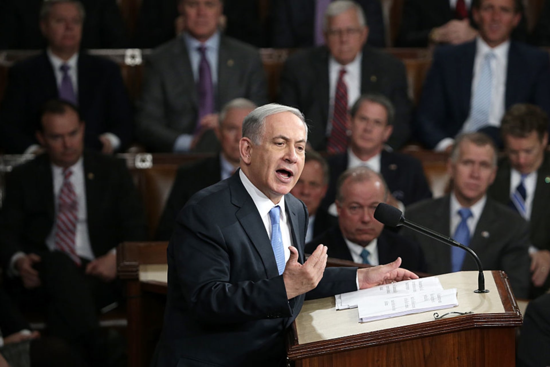 GOP Election Enthusiasm, Netanyahu Addresses U.S. Congress, Cyprus 50 Years After Invasion, and More pic