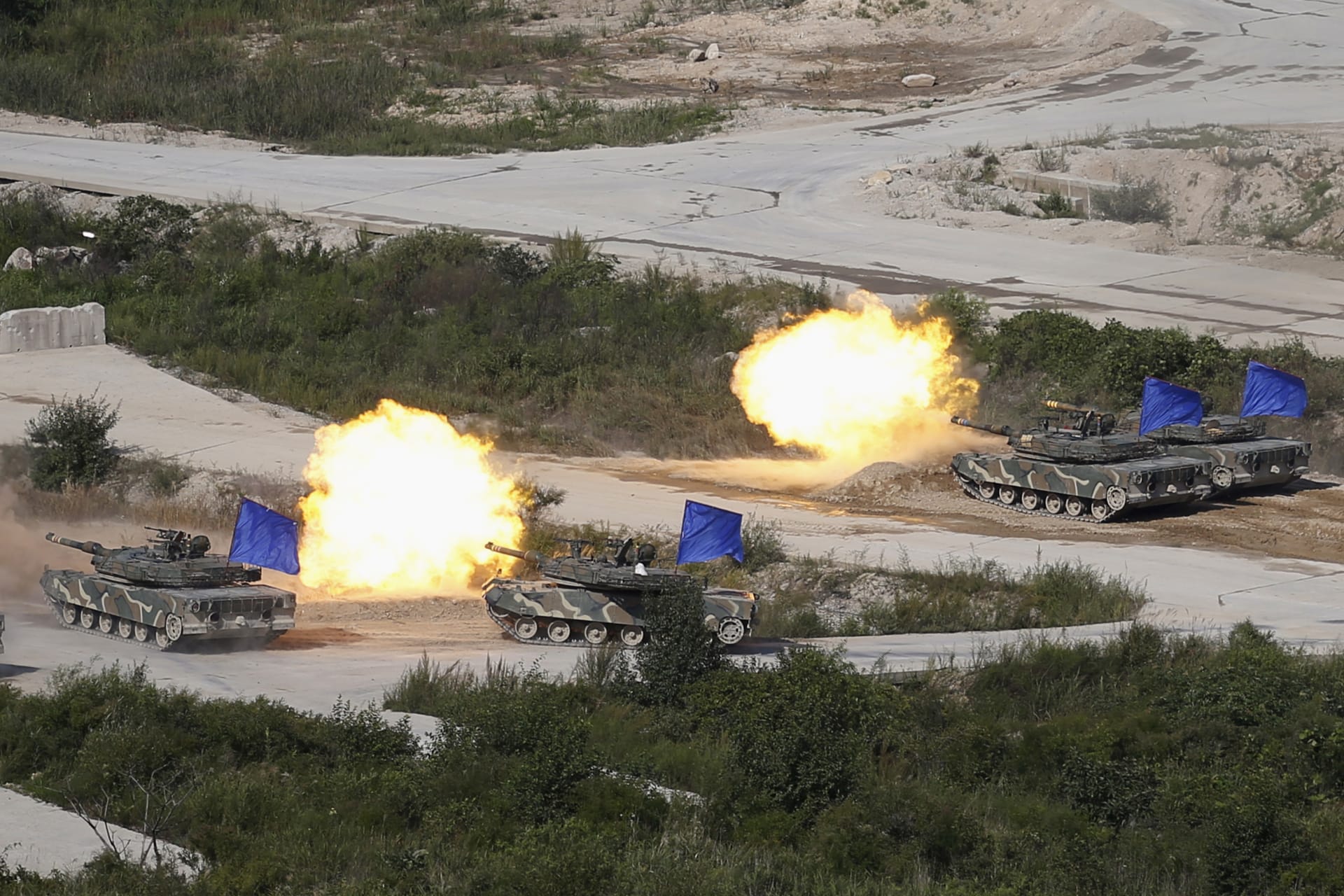 U.S.-South Korea Military Drills, Iran Nuclear Deal Diplomacy, Ukraine’s Independence Day, and More Image