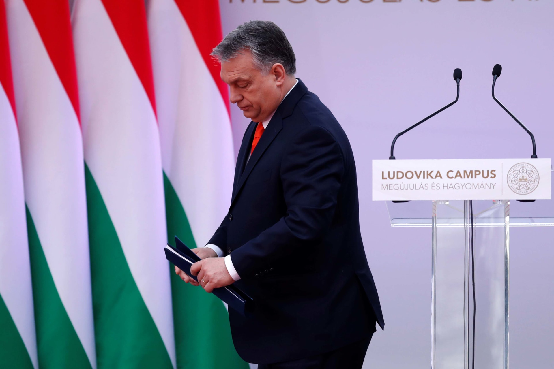 <p>Hungarian Prime Minister Viktor Orban is seeking a third term.</p>
