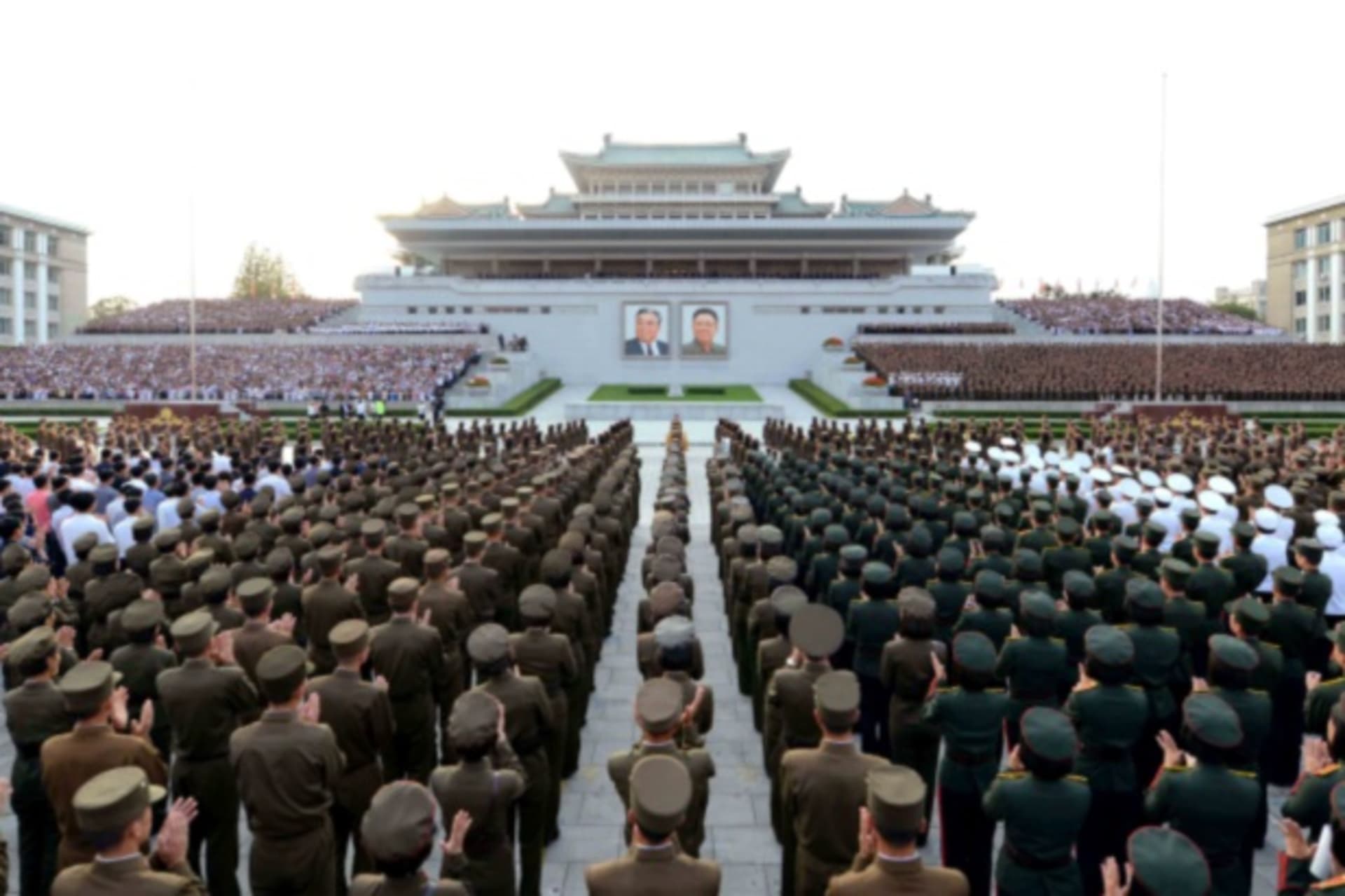 <p>A rally celebrating the success of a recent nuclear test is held in Kim Il Sung square in this undated photo released by North Korea’s Korean Central News Agency (KCNA) in Pyongyang September 13, 2016. KCNA/via Reuters</p>