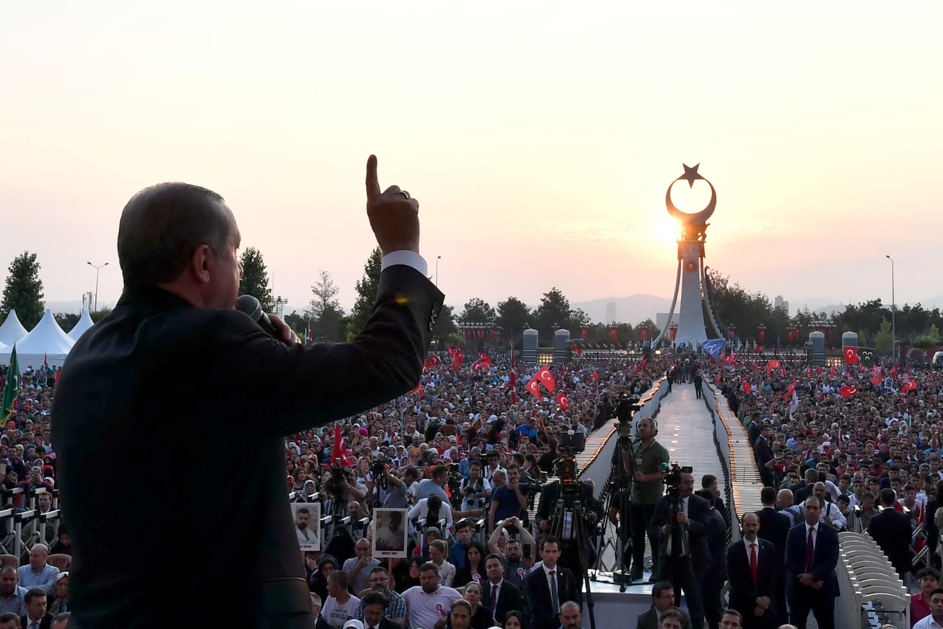 Yasin Bulbul/Presidential Palace/Handout via Reuters