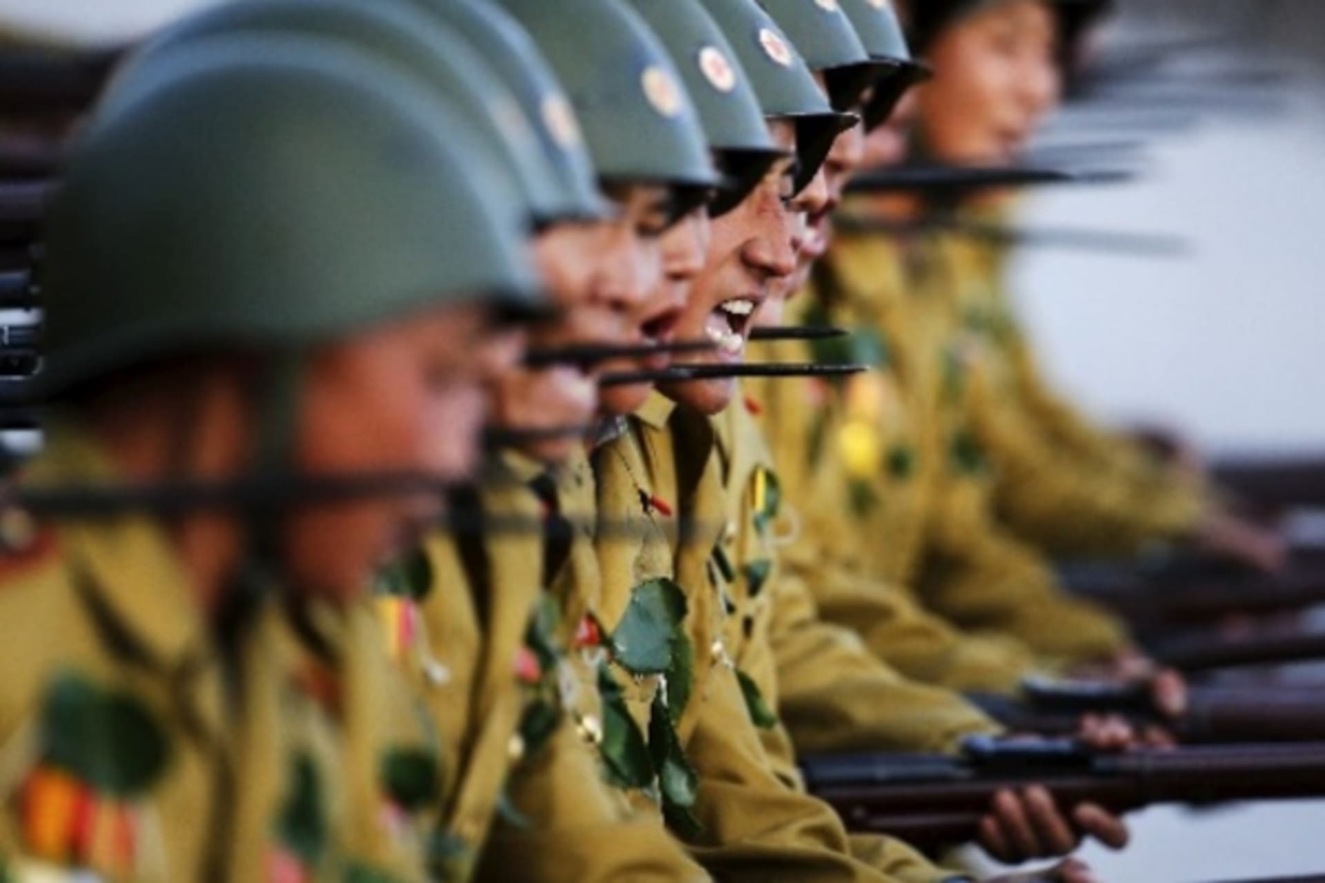 North Korean Troops