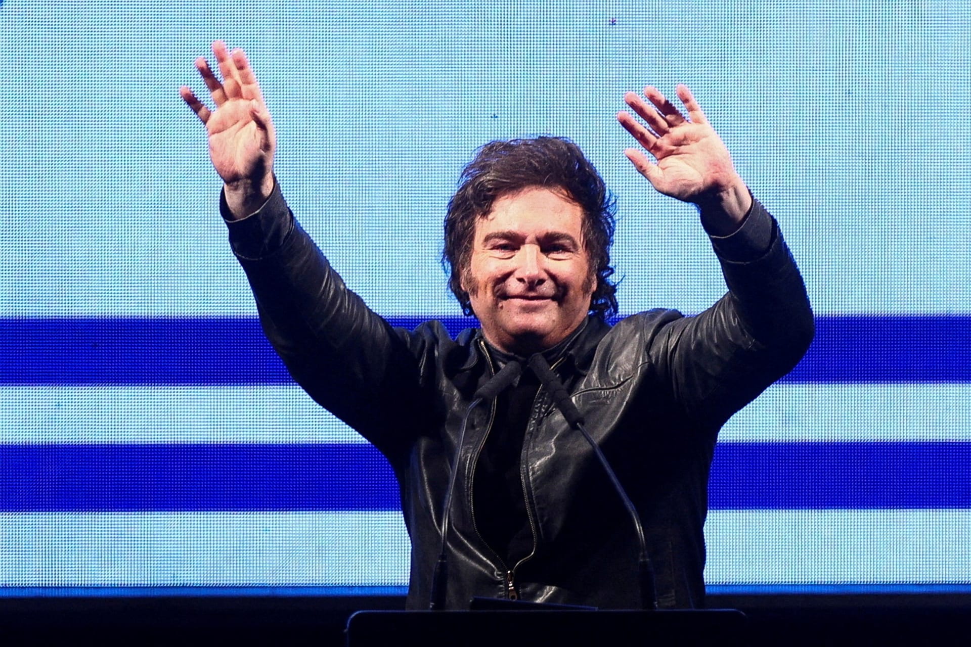 Photo of Argentine President Javier Milei