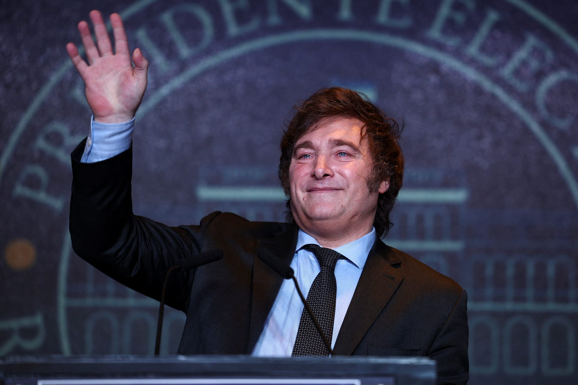 Photo of Argentine President-Elect Javier Milei
