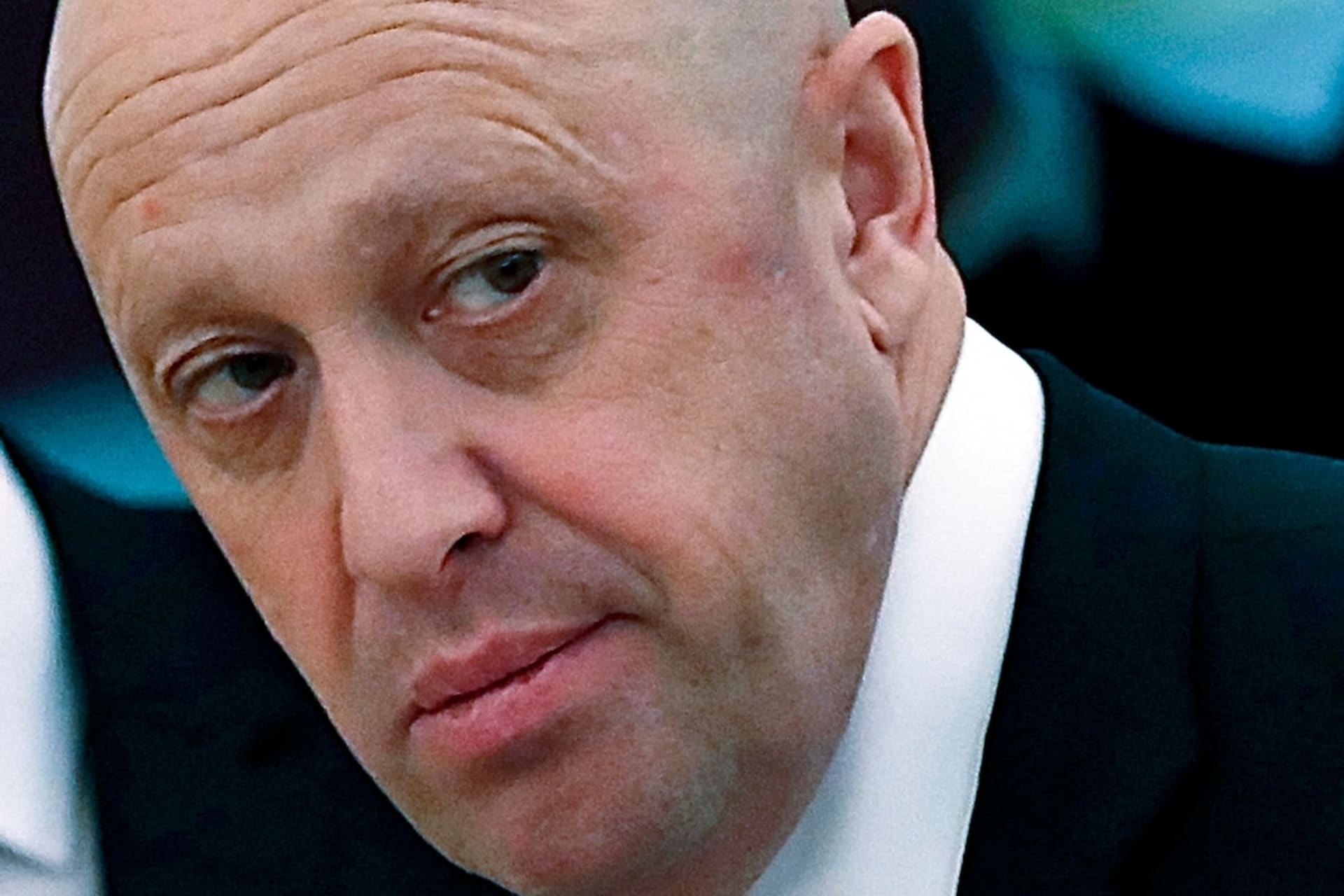 <p>Yevgeniy Prigozhin in Moscow on July 4, 2017.</p>
