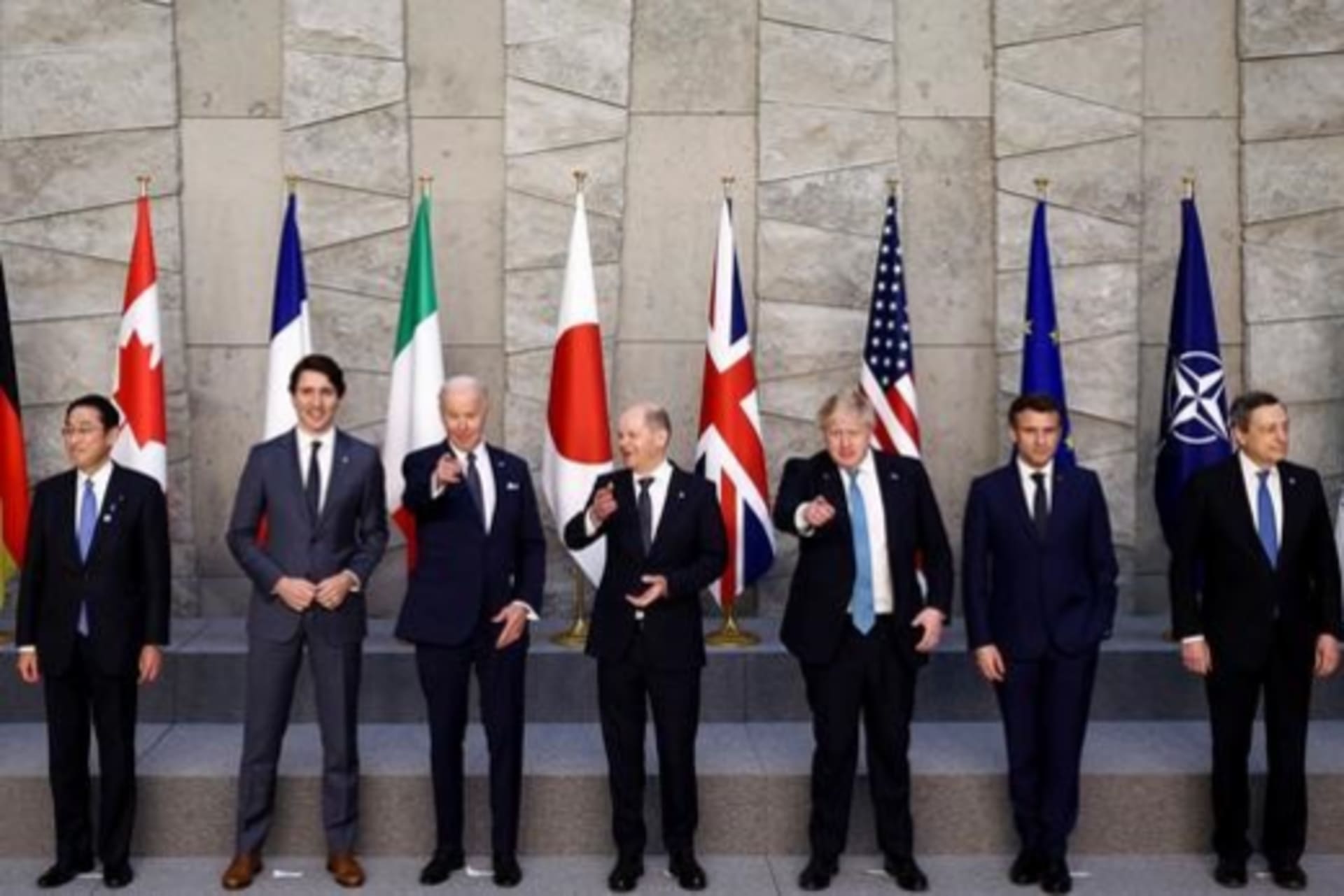 <p>NATO Summit in Brussels, March 2022</p>
