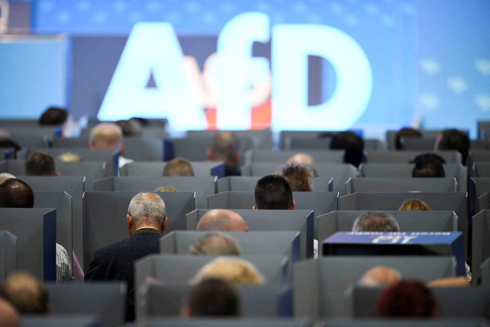 <p>European election assembly 2023 of the Alternative for Germany (AfD) in Magdeburg</p>
