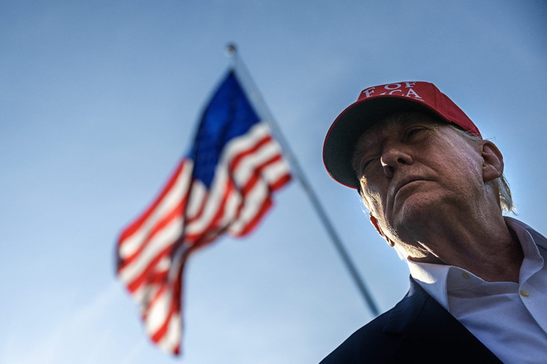 <p>U.S. President Donald Trump talks to members of the press as he departs from the South Lawn of the White House in Washington, DC on July 1, 2025. </p>
