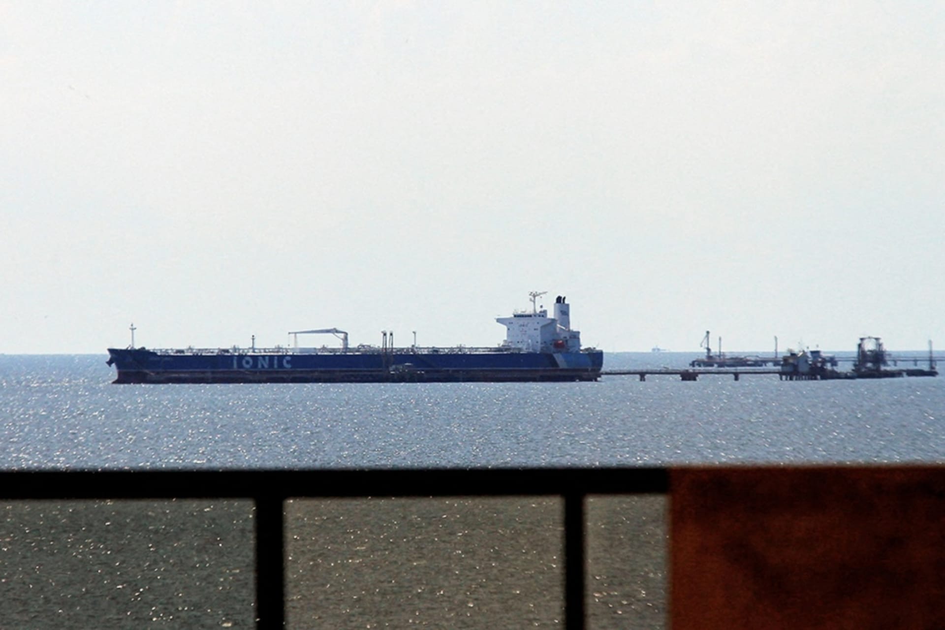 <p>Chevron-chartered oil tanker Ionic Anax is seen near the Bajo Grande port in Venezuela’s Lake Maracaibo after loading for export, in San Francisco, Zulia State, Venezuela, December 13, 2025.</p>