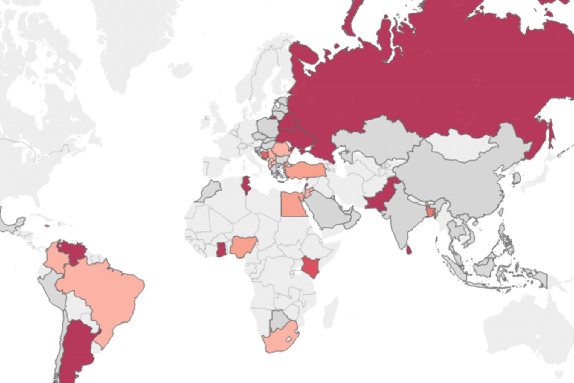 map tracking sovereign risk
