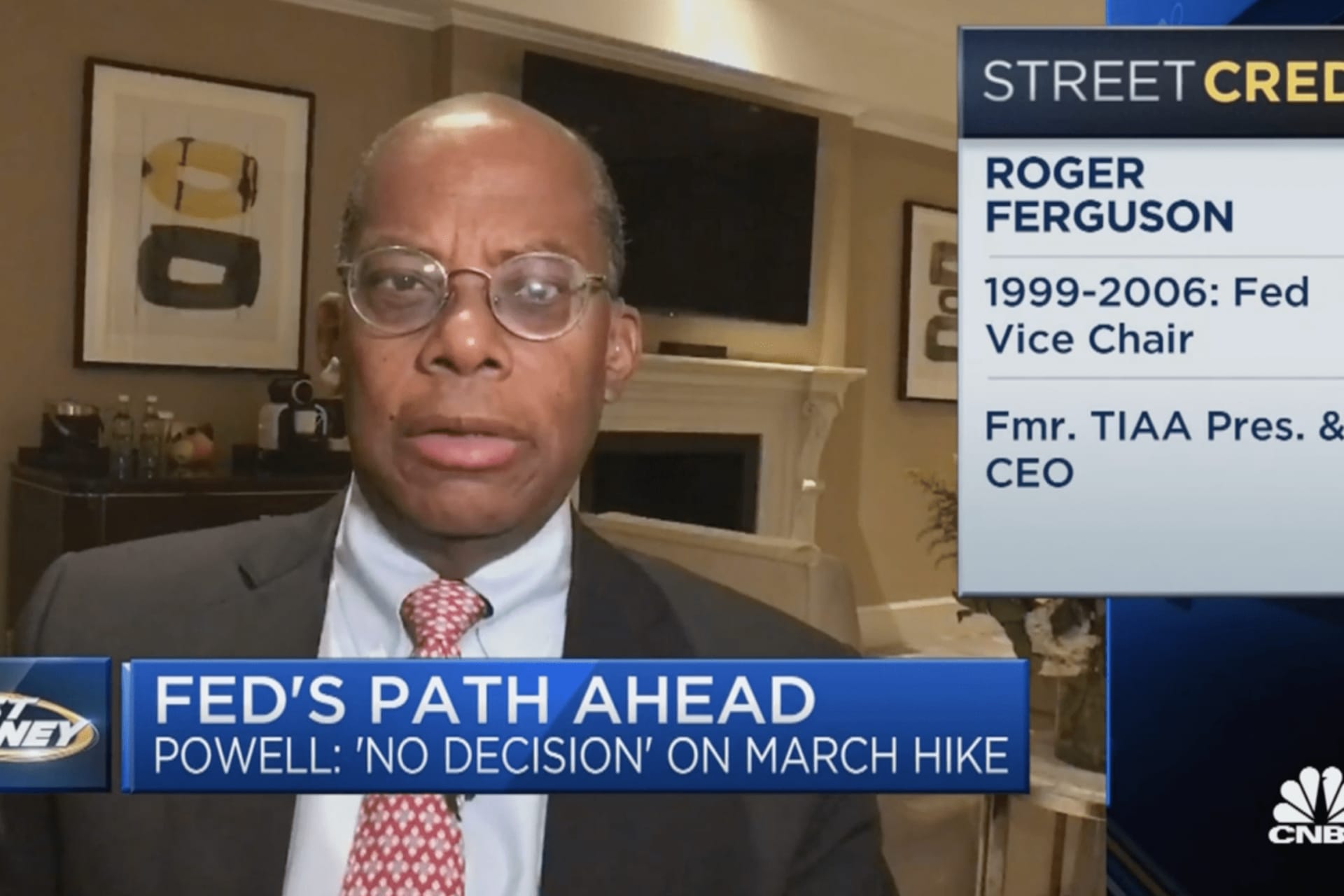 Ferguson 3.8 CNBC