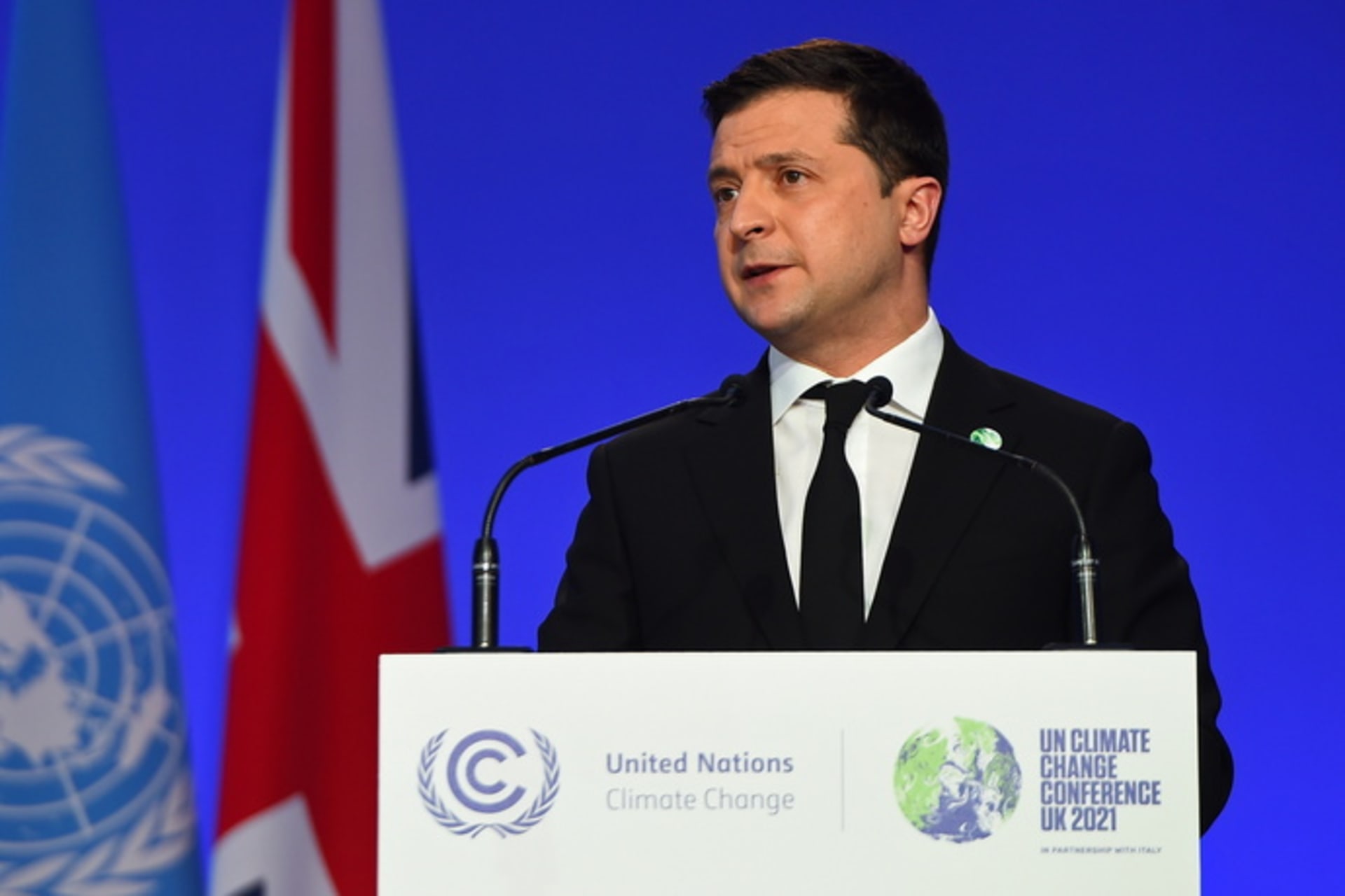 <p>COP26 in Glasgow.</p>
