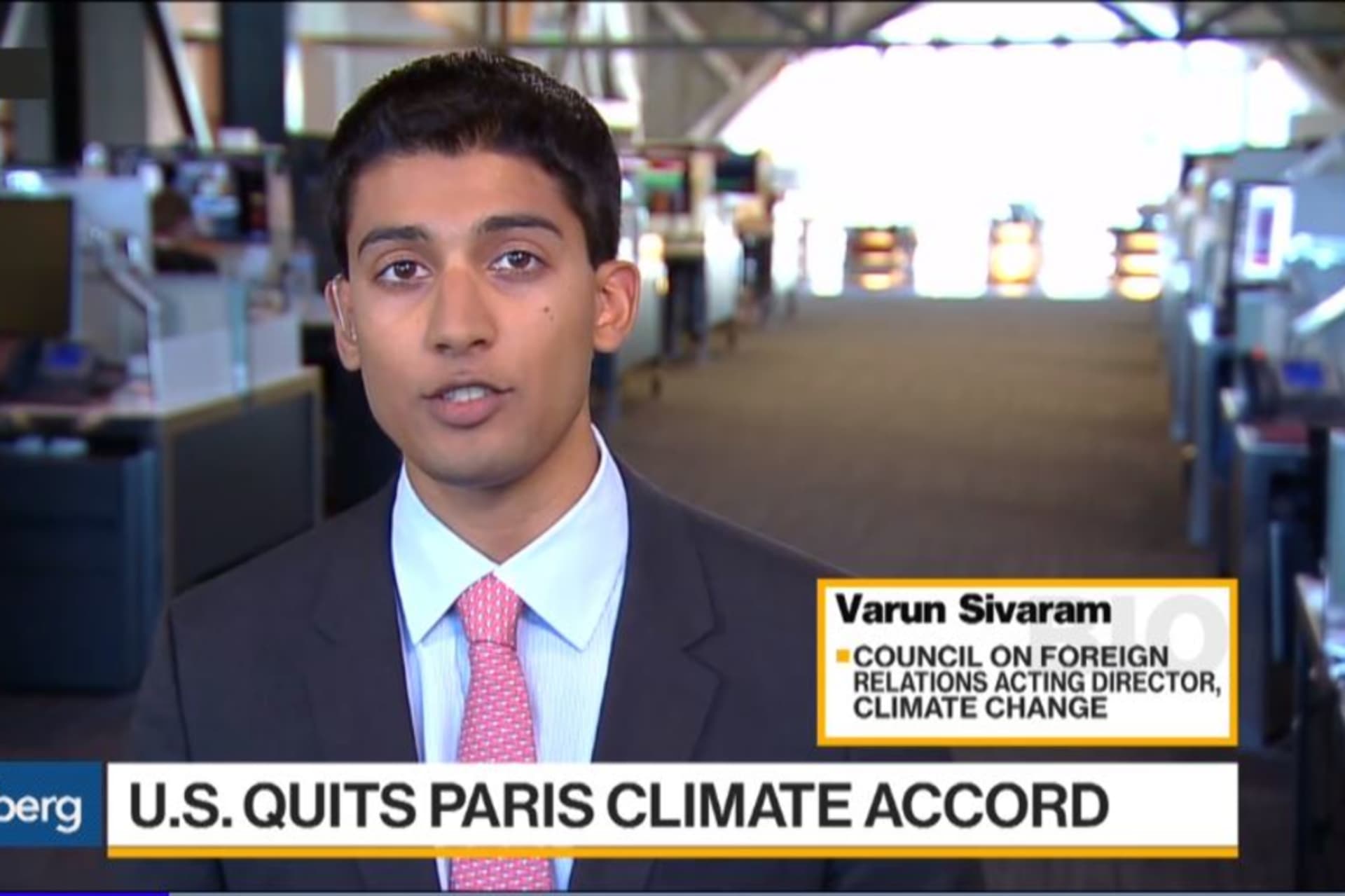Varun on Bloomberg Daybreak Australia