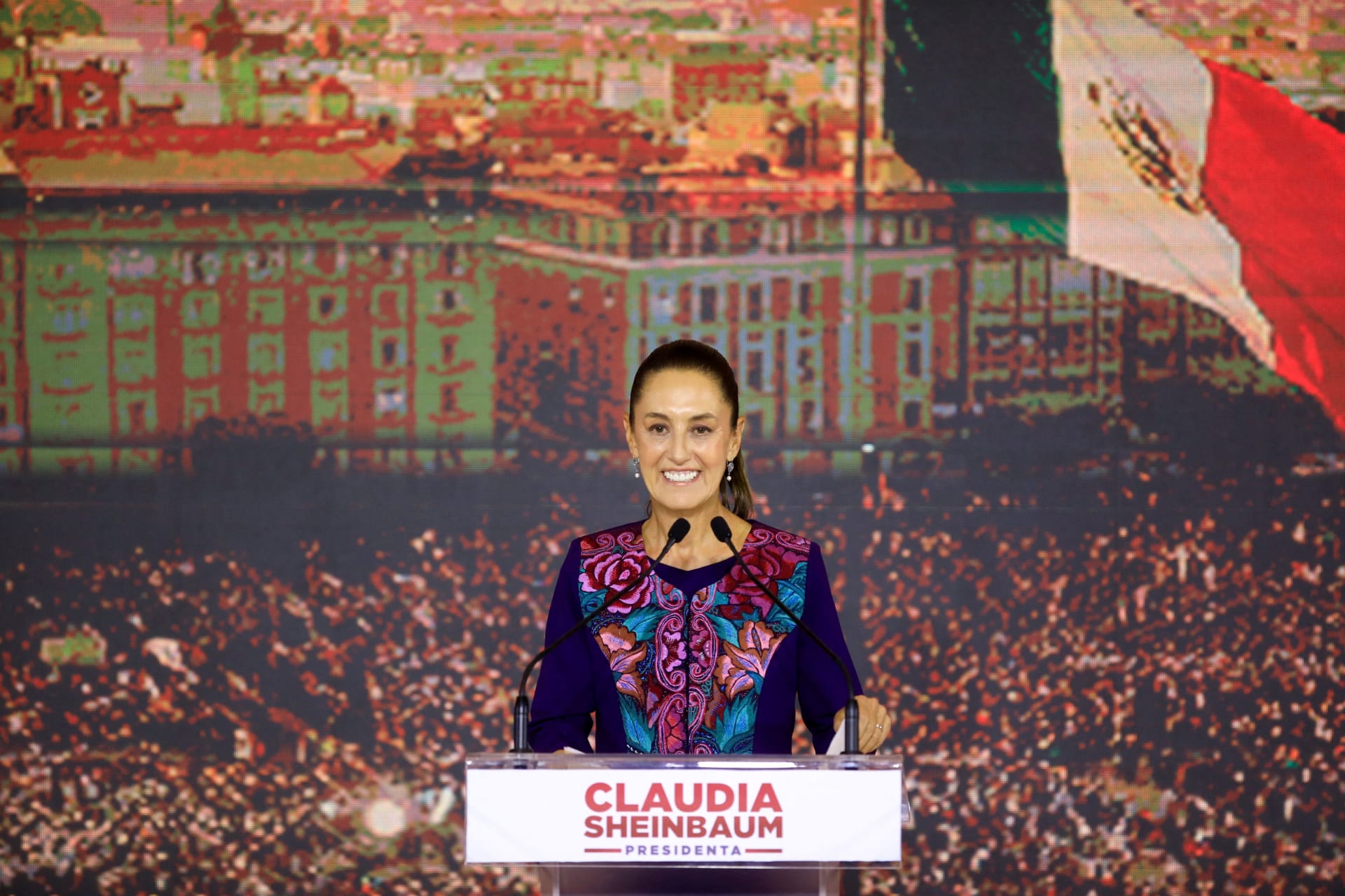 Photo of President-Elect Claudia Sheinbaum