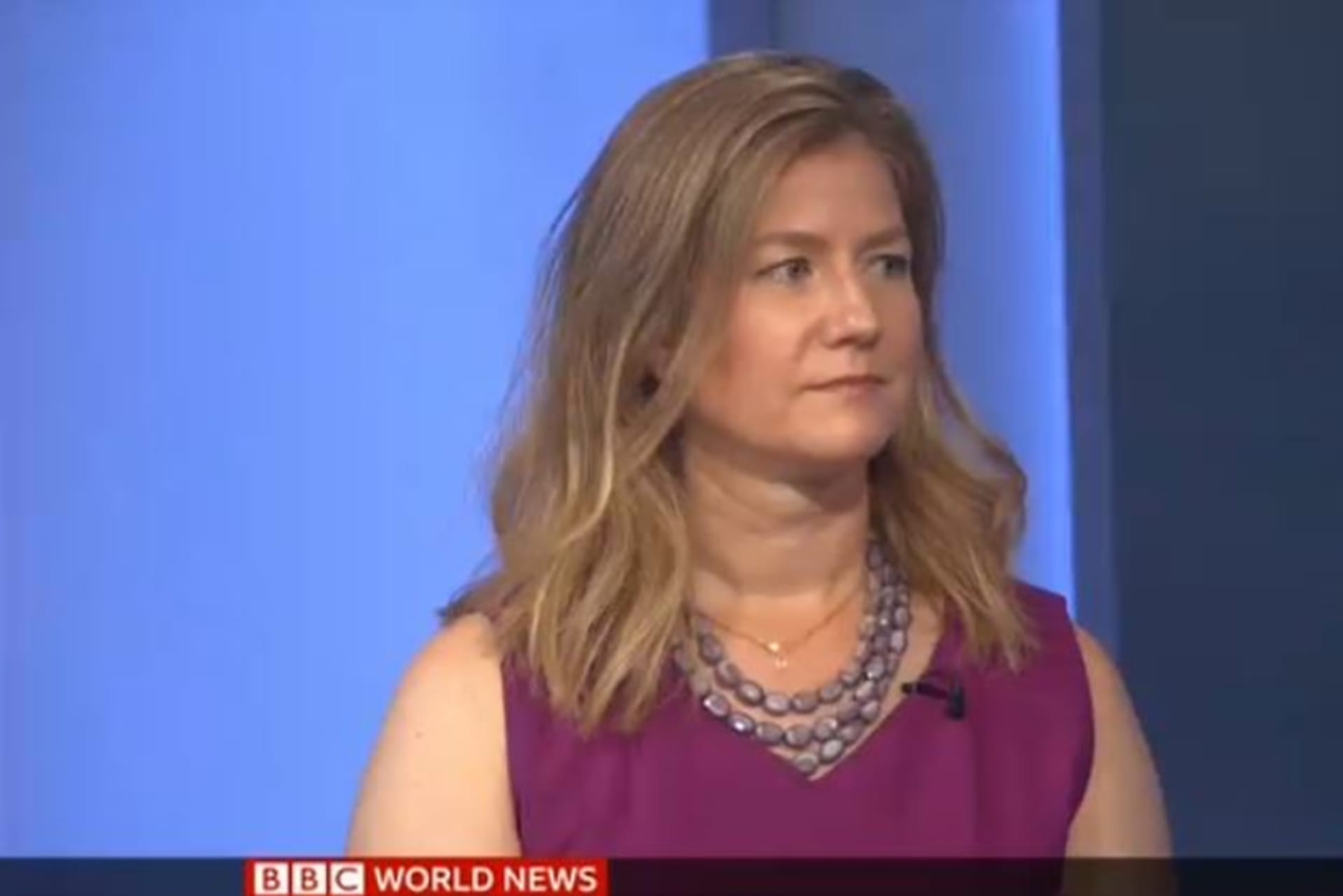 Ayres on BBC World News