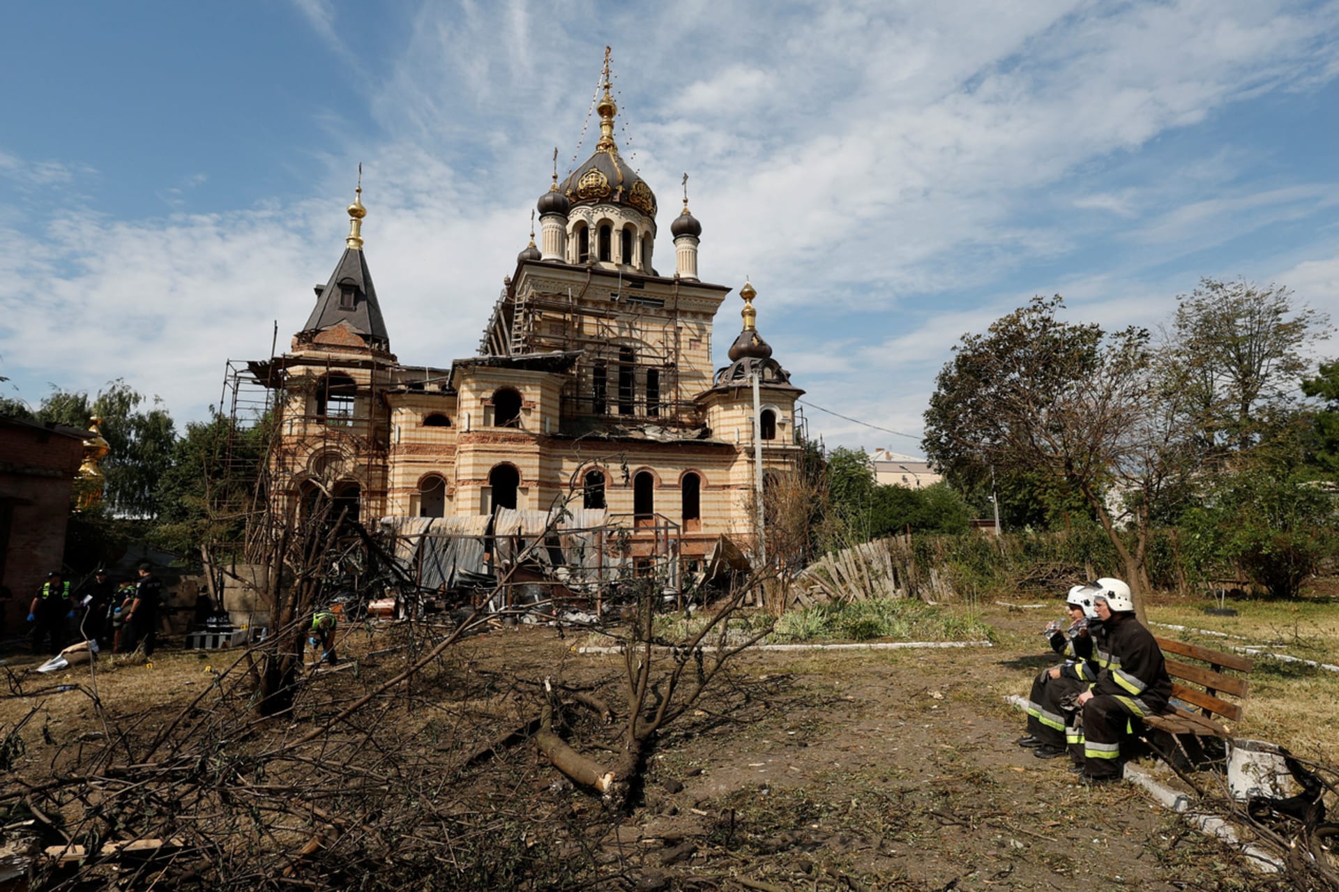 <p>Russia’s attack on Ukraine continues, in Vinnytsia</p>