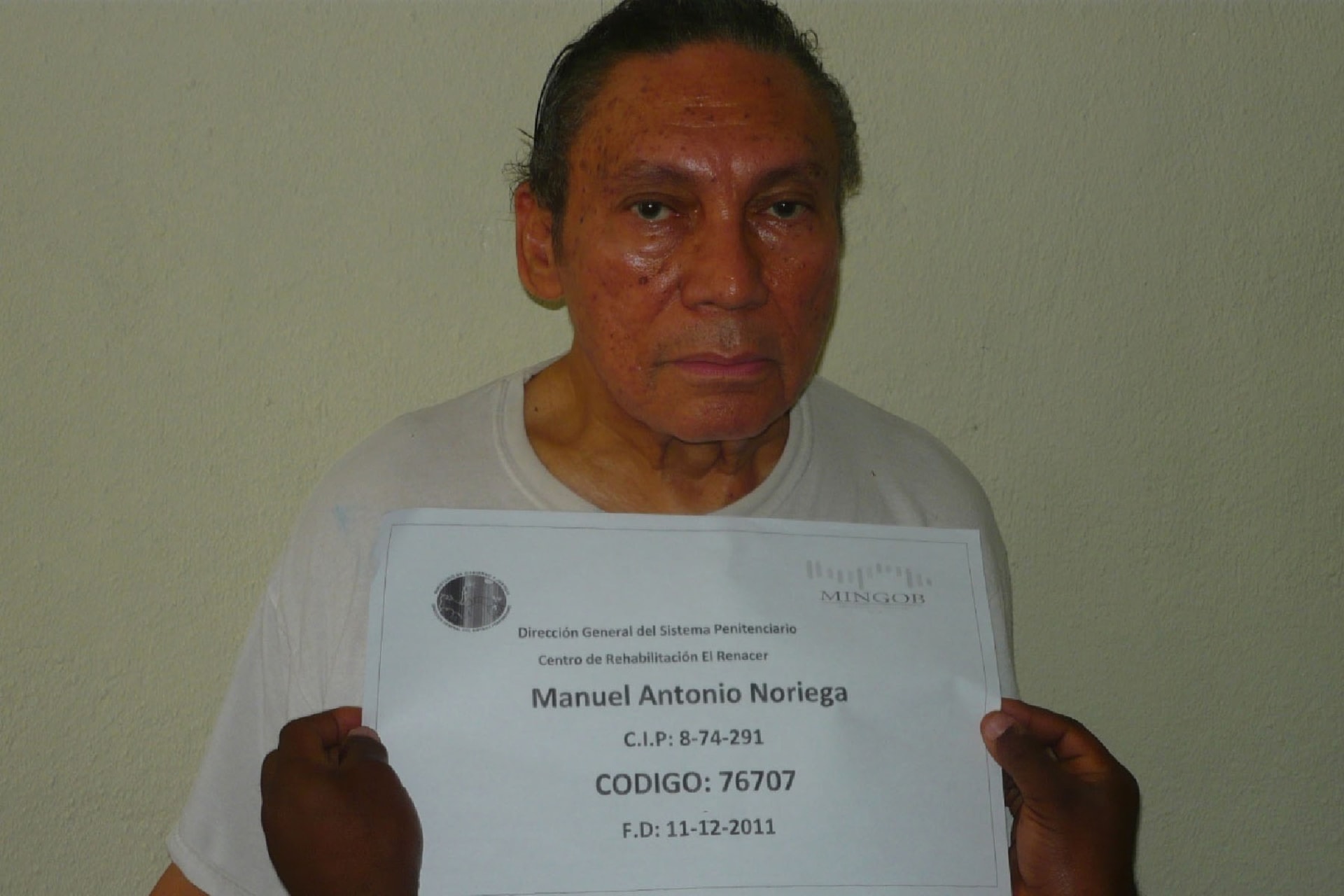Photo of former Panamanian Strongman Manuel Noriega