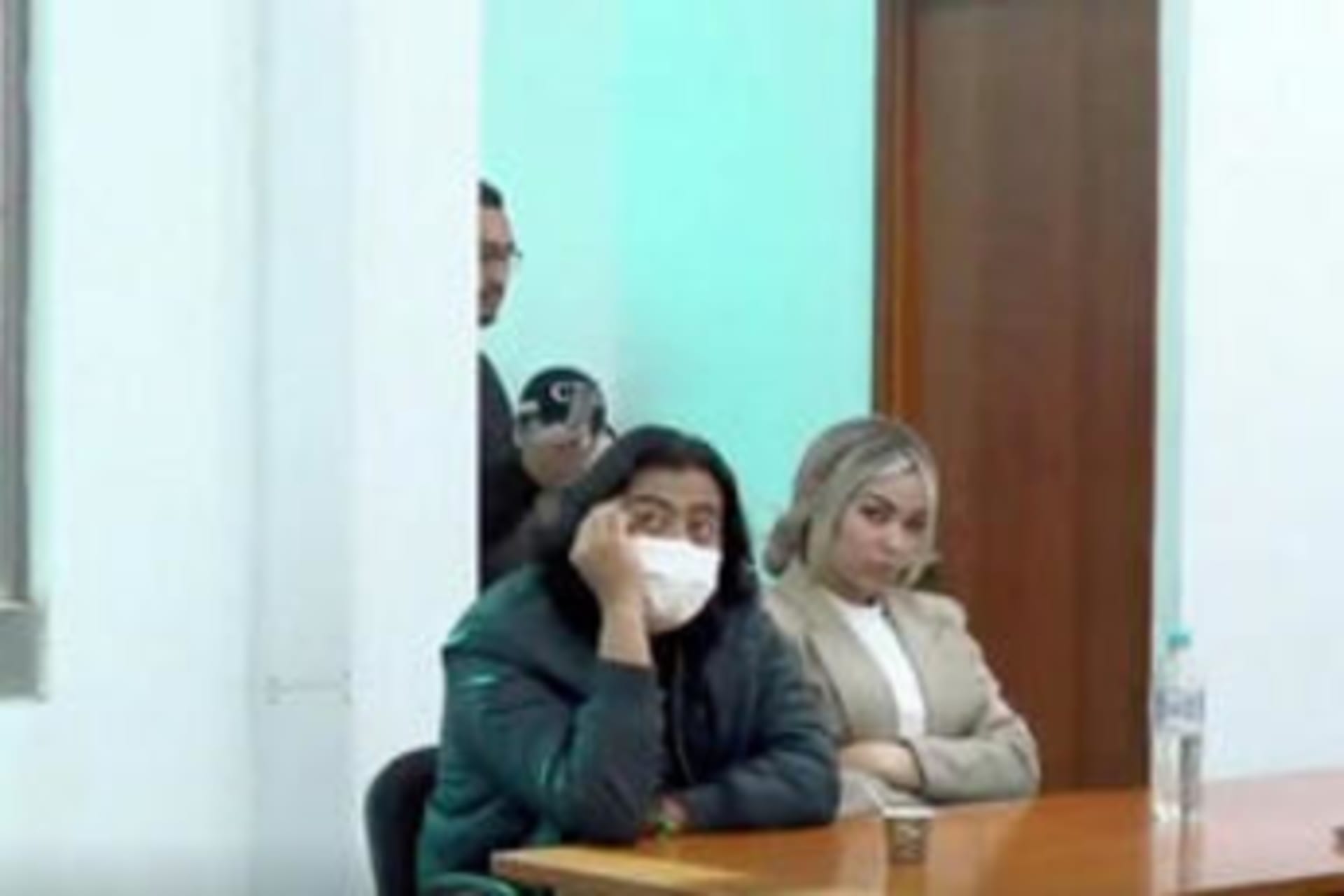 <p>Nicolás Petro, son of Colombian President Gustavo Petro, attends a hearing in Bogotá.</p>