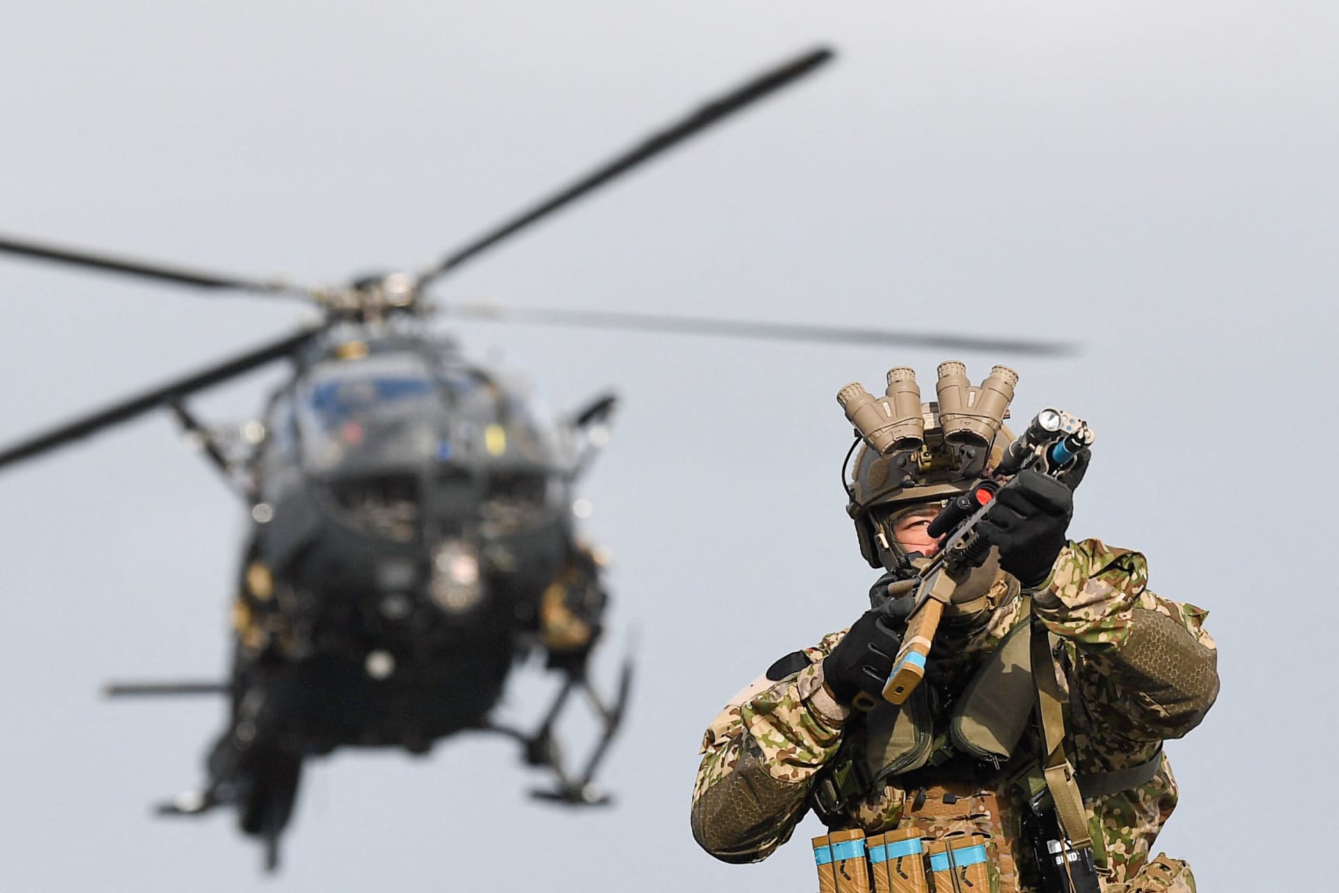 <p>German Defence Minister Pistorius visits training site of German naval forces in Eckernfoerde.</p>
