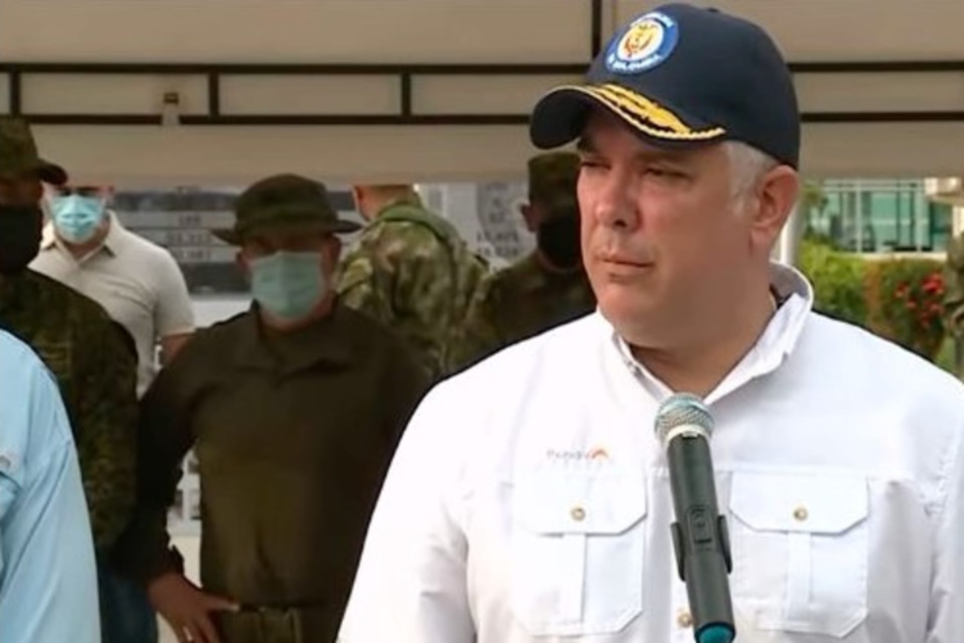 <p>Colombian President Iván Duque said a new troop deployment would combat drug trafficking organized crime and terrorism.</p>
