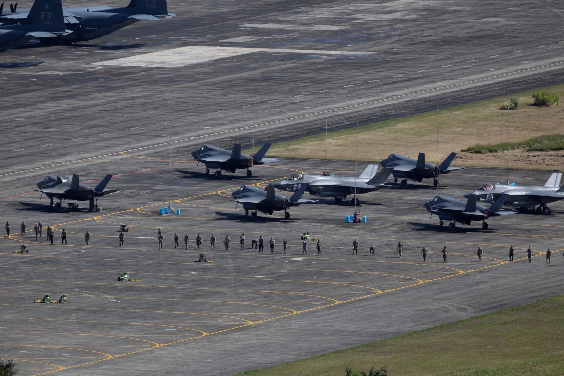 Photo of U.S. fighter planes