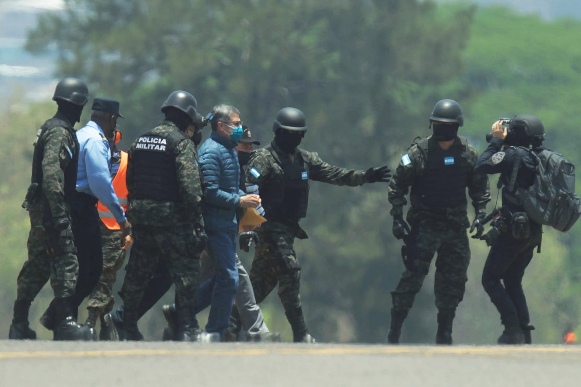 Photo of Former Honduran President Juan Orlando Hernandez