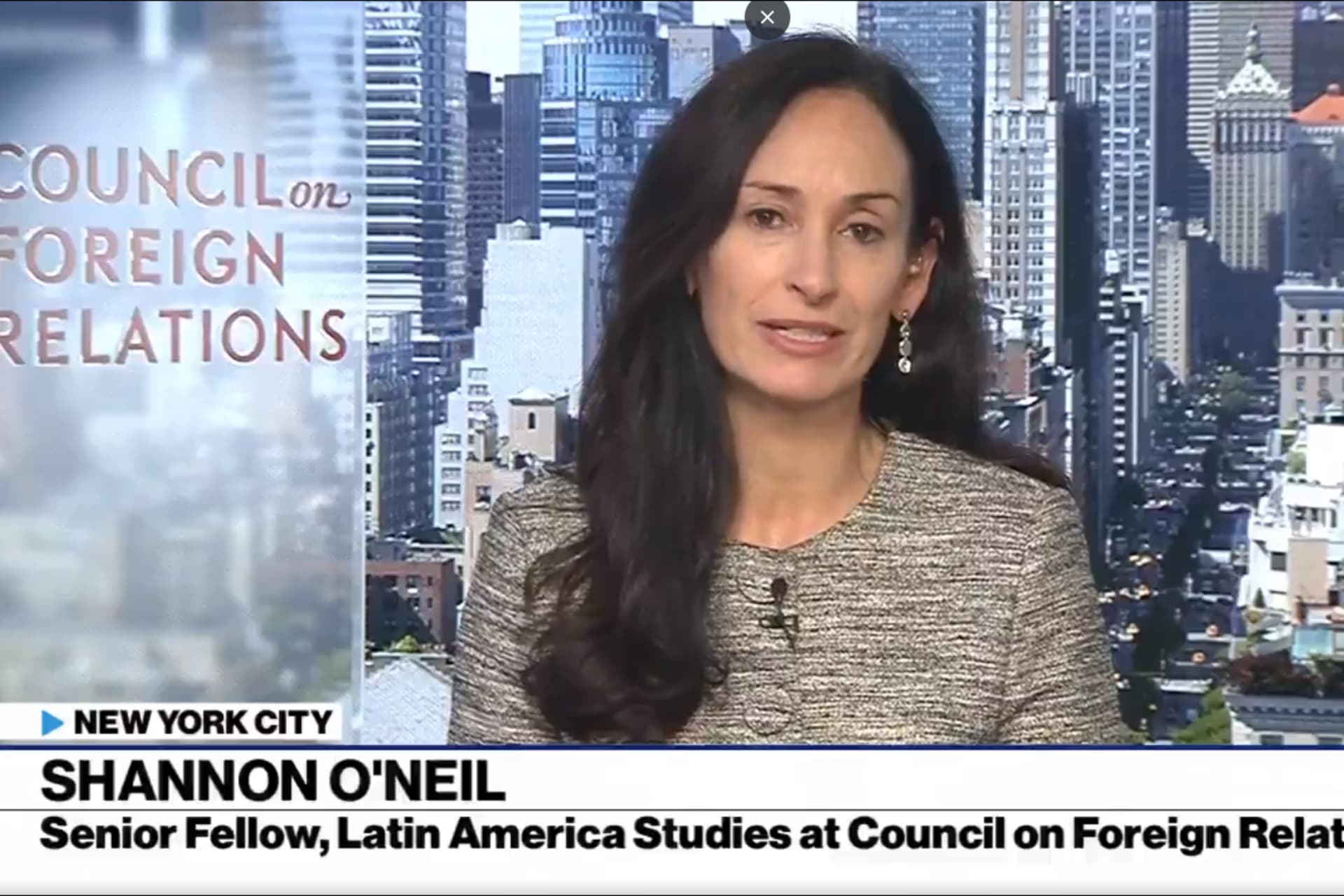Shannon O'Neil on ABC News