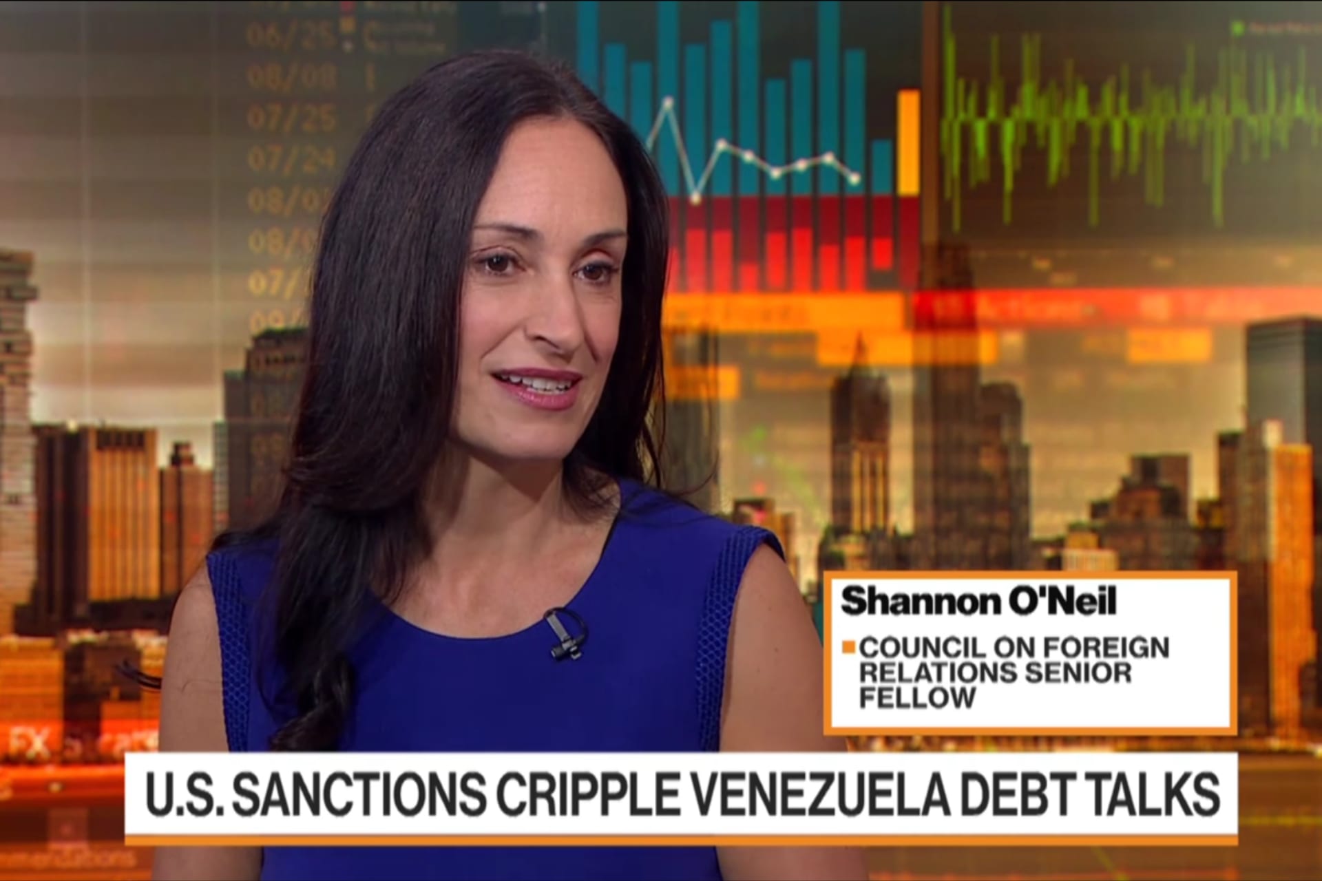 <p>Shannon O’Neil on Bloomberg</p>
