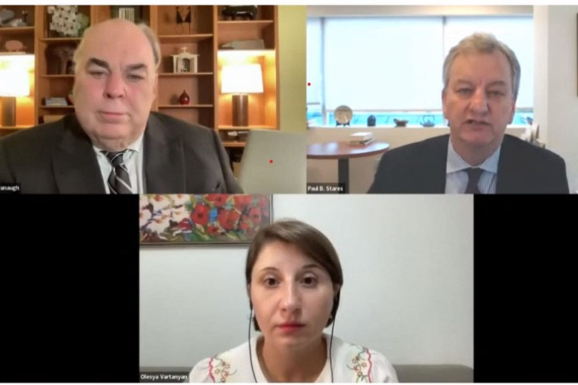 Carey Cavanaugh, Olesya Vartanyan, and Paul Stares discuss prospects for peace in Nagorno-Karabakh
